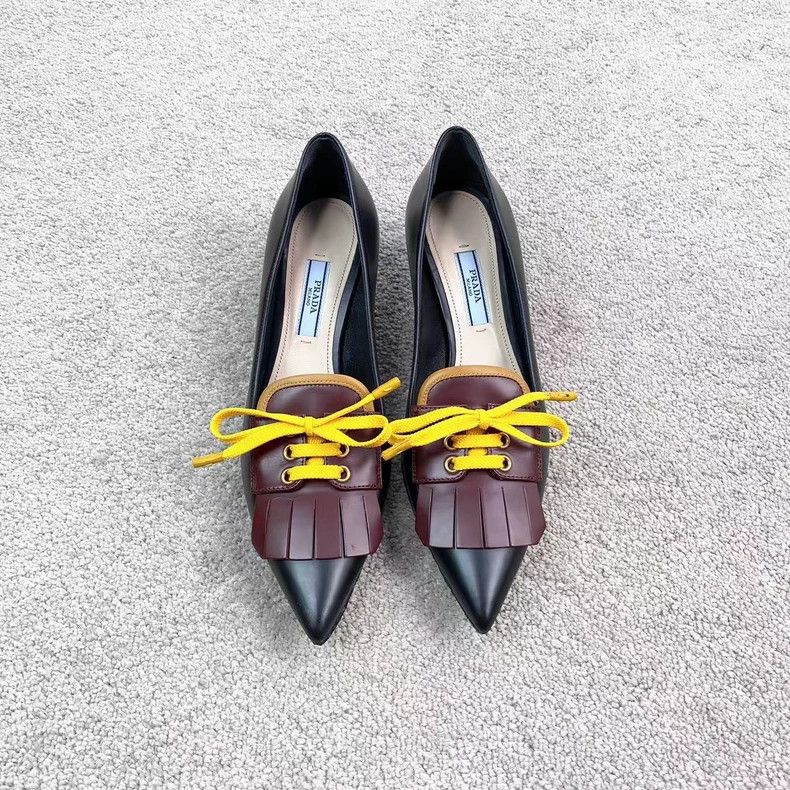 Prada Prada Cowhide tassel strap high heels Size US 5.5 / IT 35.5 - 2 Thumbnail
