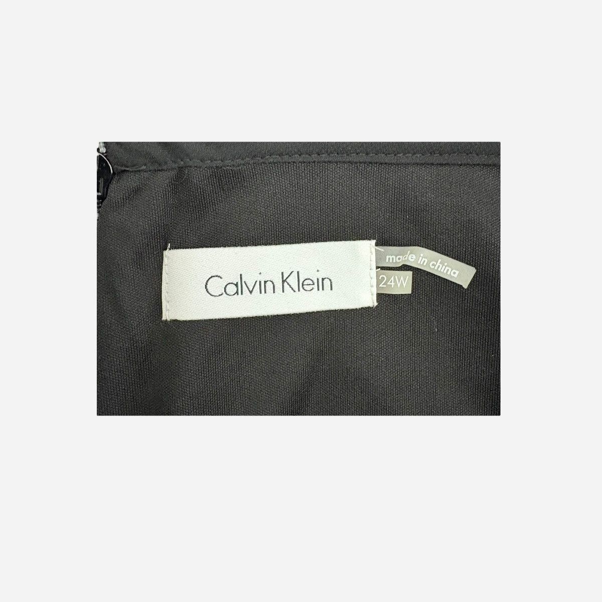 Calvin Klein Calvin Klein Woman Plus Size Blk Sequin Evening Skirt Sz 24W Size 34" / US 12 / IT 48 - 6 Thumbnail