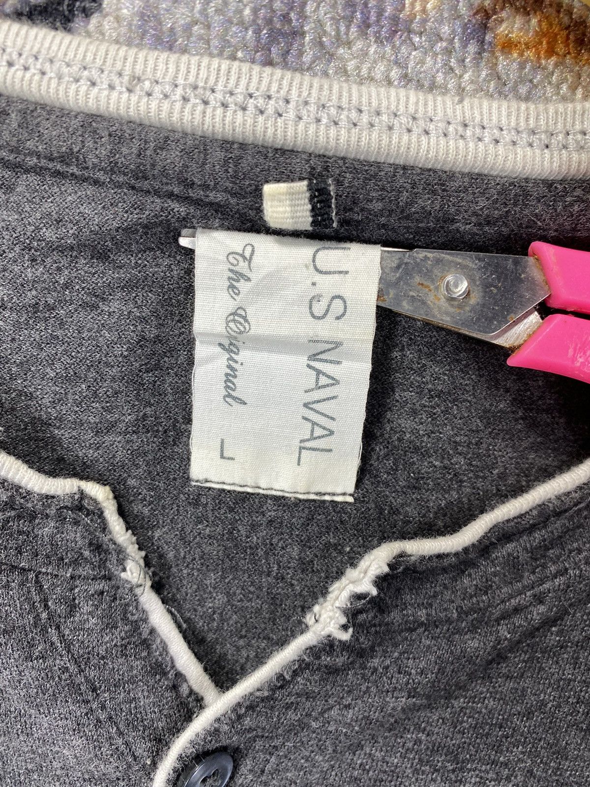 If Six Was Nine × Japanese Brand × Vintage Double Layer U.S Naval Ifsixwasnine Style Shirt Size US L / EU 52-54 / 3 - 4 Thumbnail