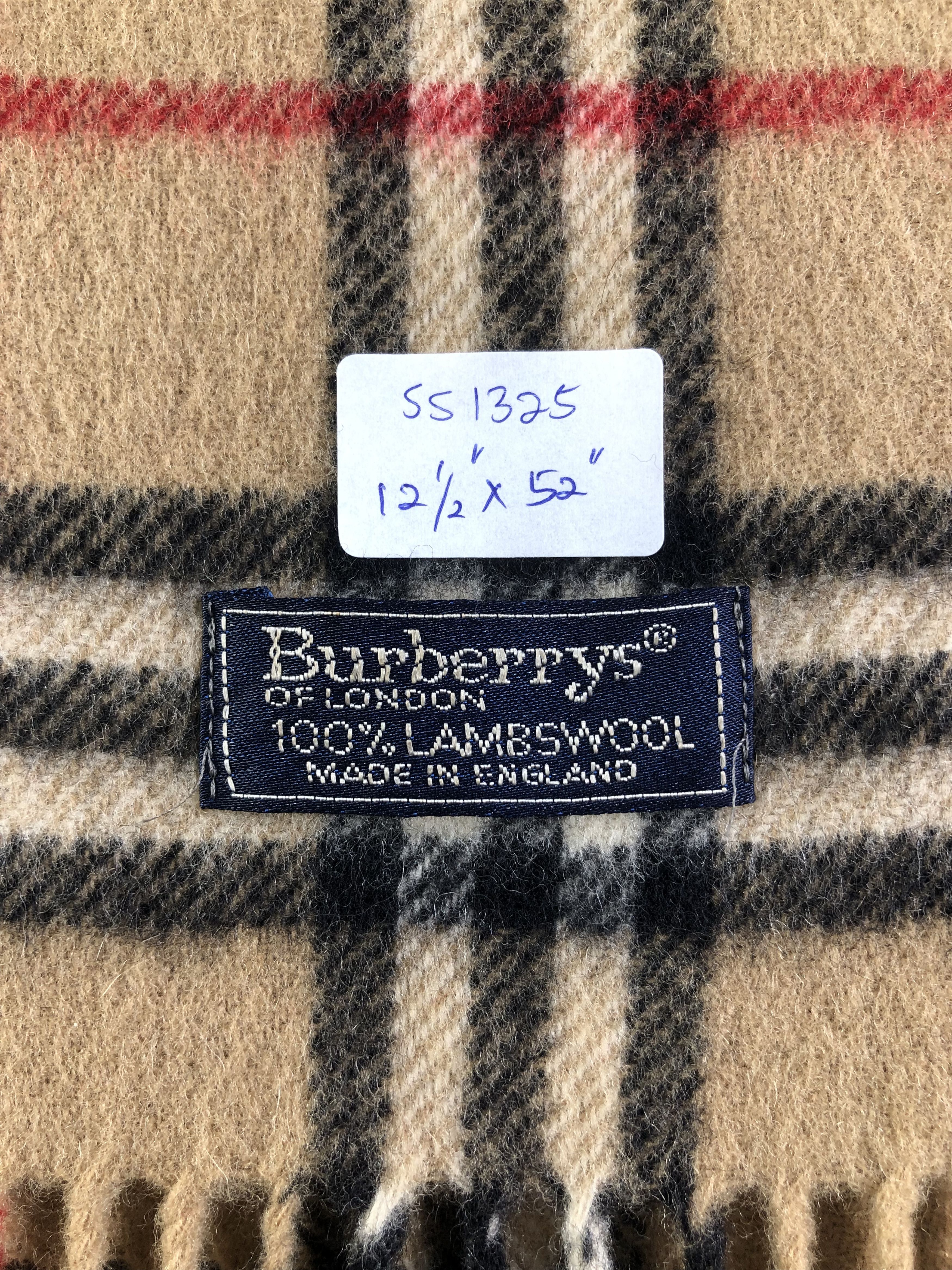 Burberry Burberrys Scarf / Muffler / Neckwear SS1325 Size ONE SIZE - 4 Thumbnail