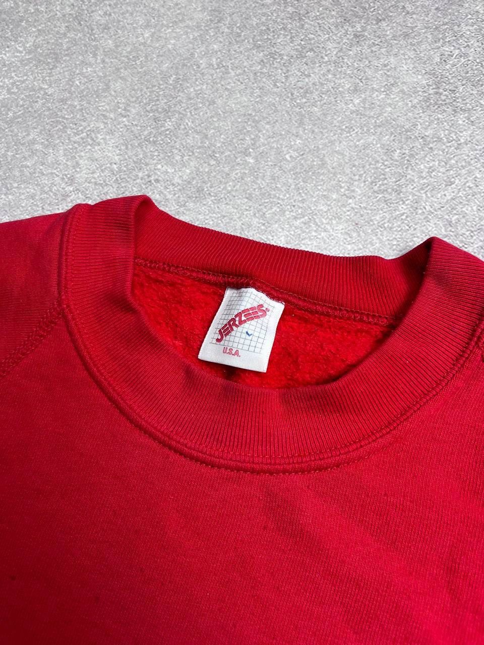 Jerzees × Vintage Vintage Jerzees Boxy Blank Boxy Sweatshirt L Size US L / EU 52-54 / 3 - 3 Thumbnail