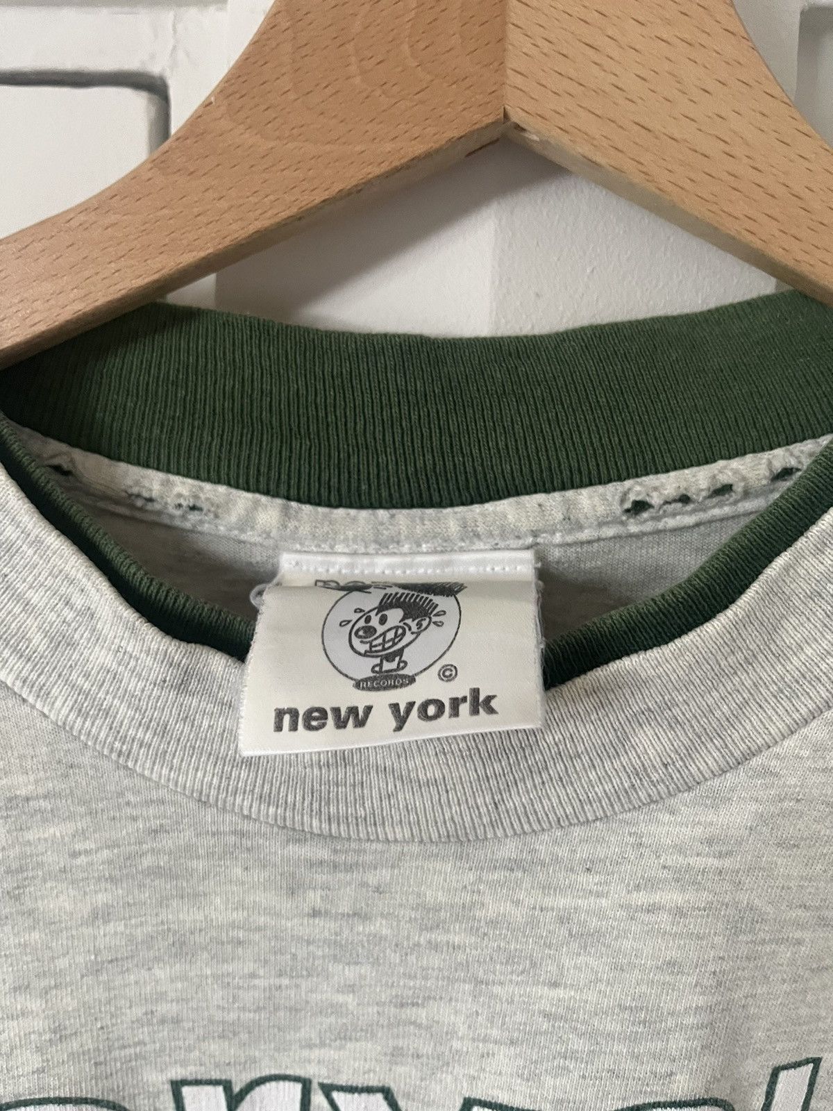 Band Tees × Vintage 1990s Nervous Records Label Promo Tee Size US XL / EU 56 / 4 - 3 Thumbnail