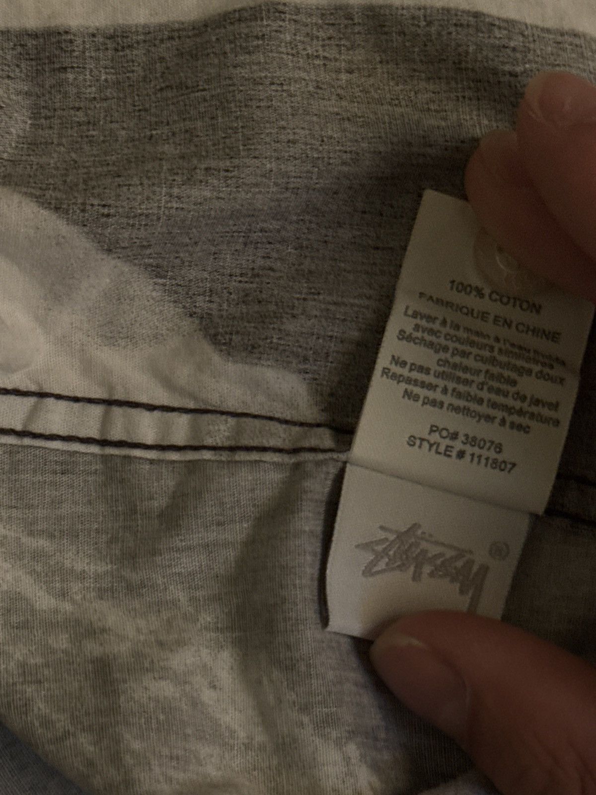 Stussy Stussy - black and white surf shirt Size US S / EU 44-46 / 1 - 7 Thumbnail