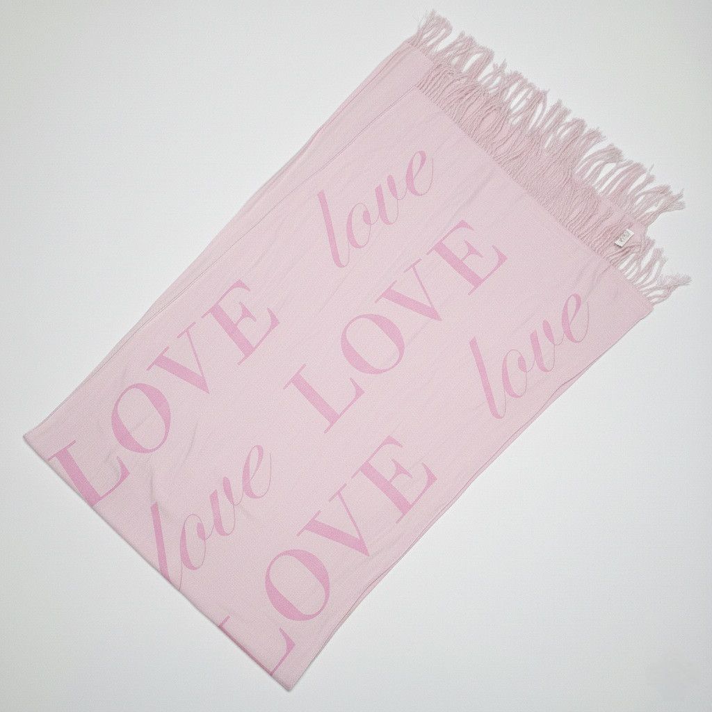 Other Red Envelope 74x23" Wrap Scarf Linen Pink Love Valentine's Size ONE SIZE - 10 Thumbnail