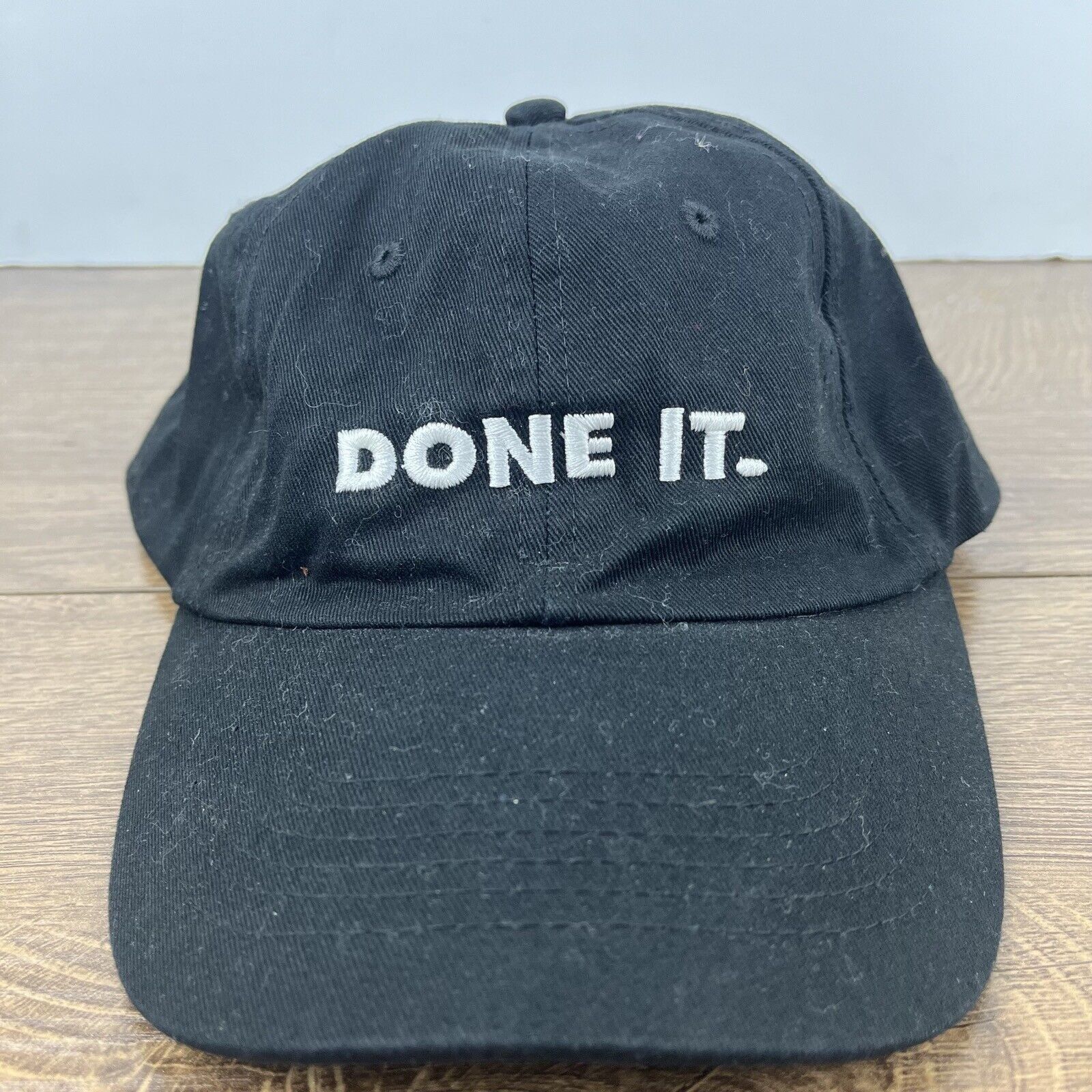 Other Done It Hat Done It Snapback Hat Black Hat Adjustable Black Size ONE SIZE - 3 Thumbnail