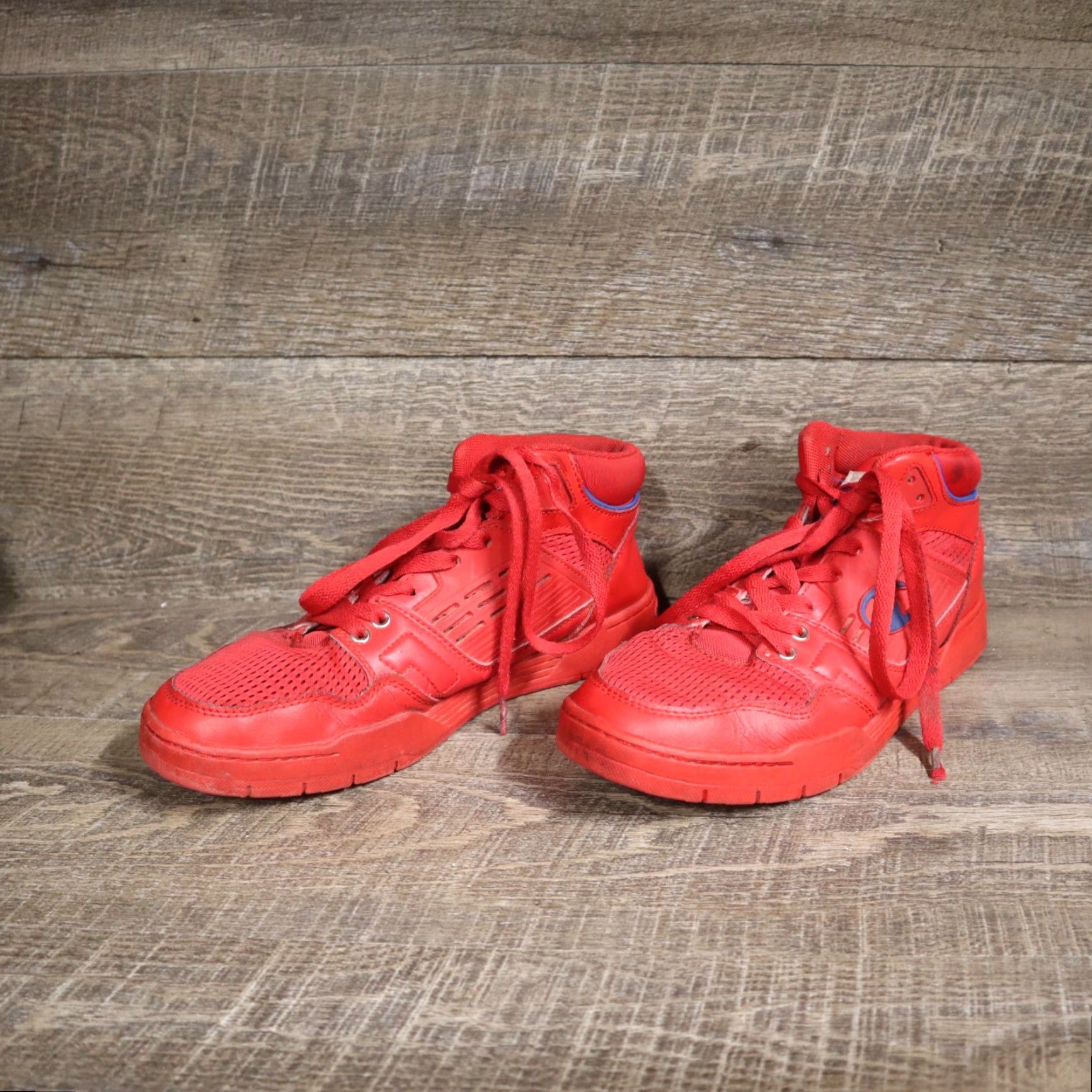Champion Champion Men Sneaker 3 on 3 High Top Basketball Shoes Red 9.5 W CPS10301M Mens Shoes Basketball Red Size US XL / EU 56 / 4 - 2 Thumbnail