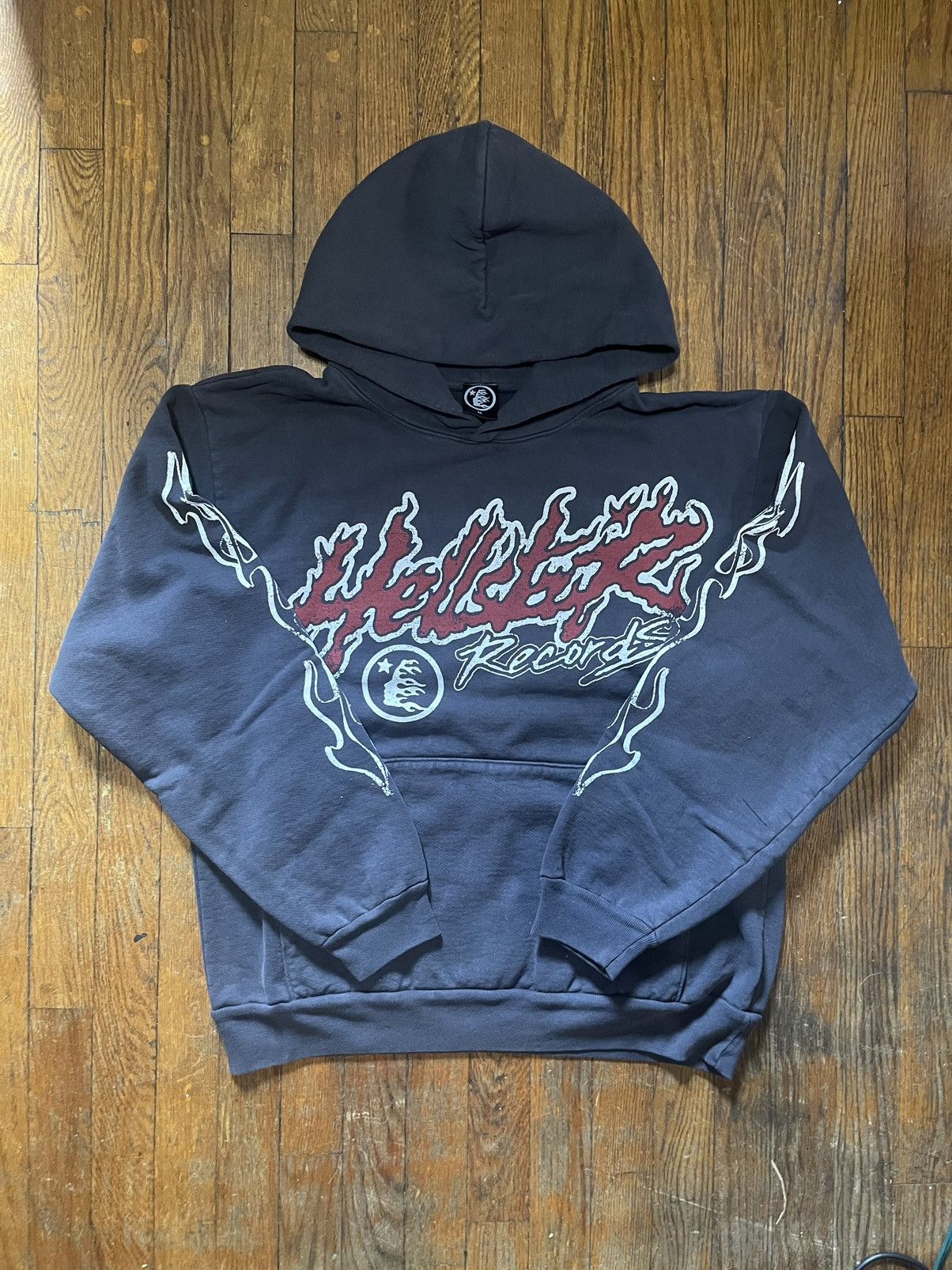 Hellstar-Records-Hoodie-Red-