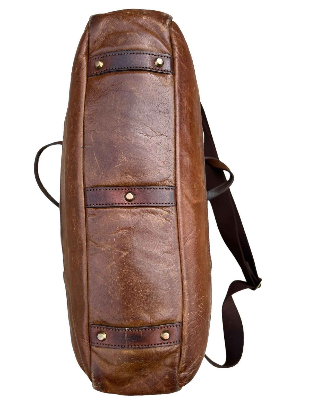 Leather × MasterPiece Masterpiece Japan Patina Leather 2 Way Bag Size ONE SIZE - 19 Thumbnail