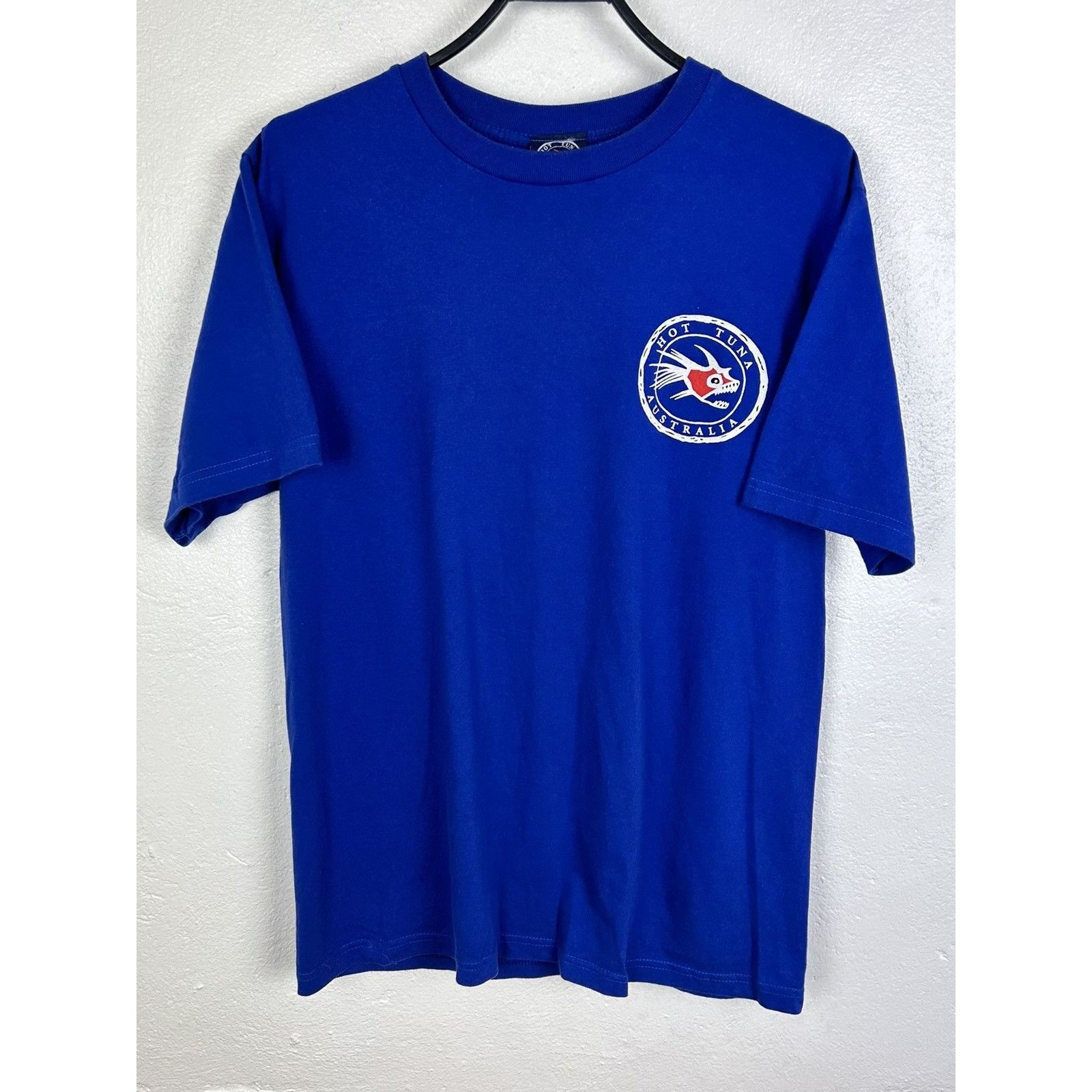Hot Tuna 90s Vintage Hot Tuna Piranha Fish Surfing Gear T-Shirt Size US M / EU 48-50 / 2 - 3 Thumbnail