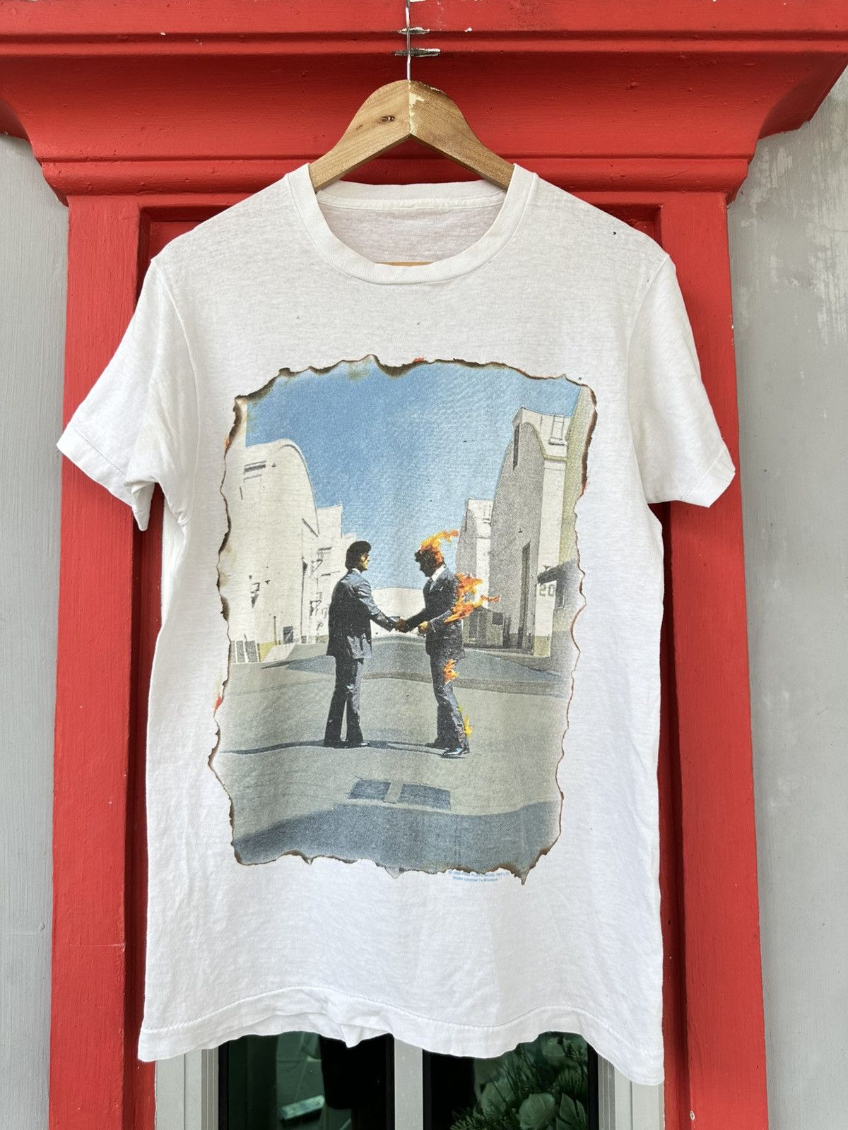 Band Tees Vintage 90s Pink Floyd Wish You Were Here Tee Size US L / EU 52-54 / 3 - 1 Thumbnail