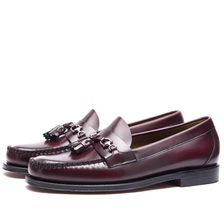 G.H. Bass & Co. o1y0125 Tassels Loafers in Burgundy Size US 6 / EU 39 - 2 Thumbnail