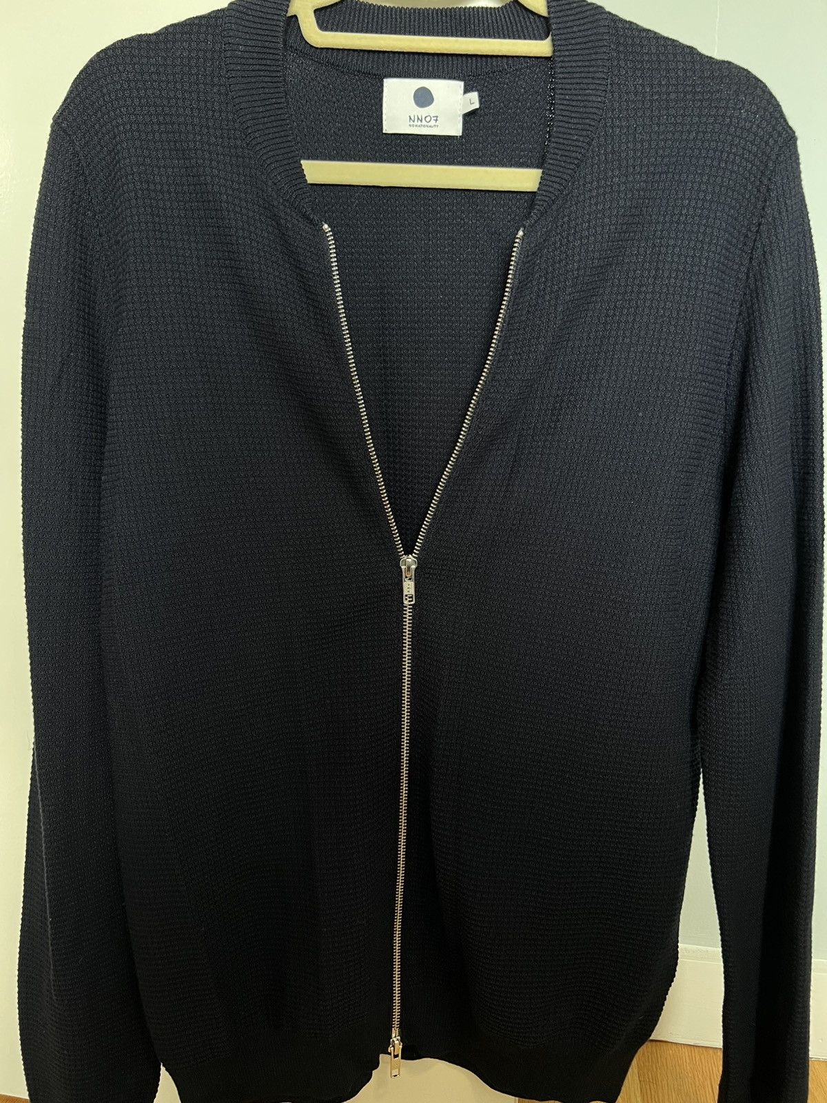 NN07 NN07 Navy Jake Full Zip Cardigan Size US L / EU 52-54 / 3 - 3 Thumbnail