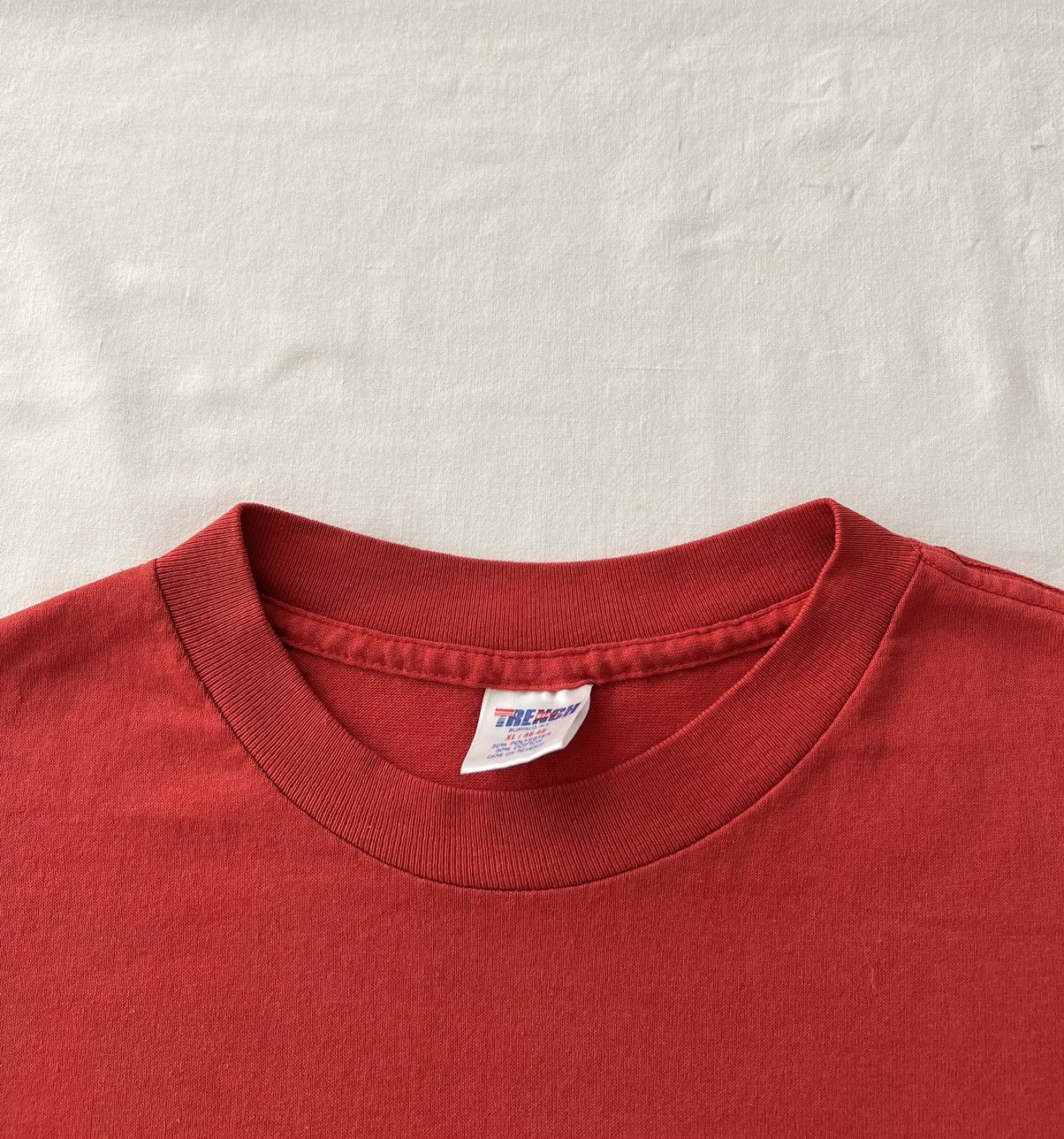 Vintage Vintage 1990 Chicago Bulls NBA Michael Jordan Red T-shirt Size US XL / EU 56 / 4 - 10 Thumbnail
