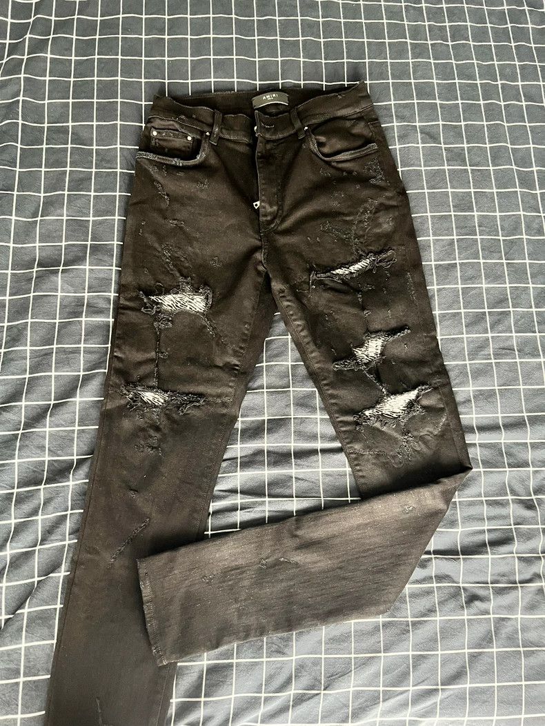 Amiri Amiri Casual ripped jeans 2501-Nextarrow Size US 33 - 1 Thumbnail