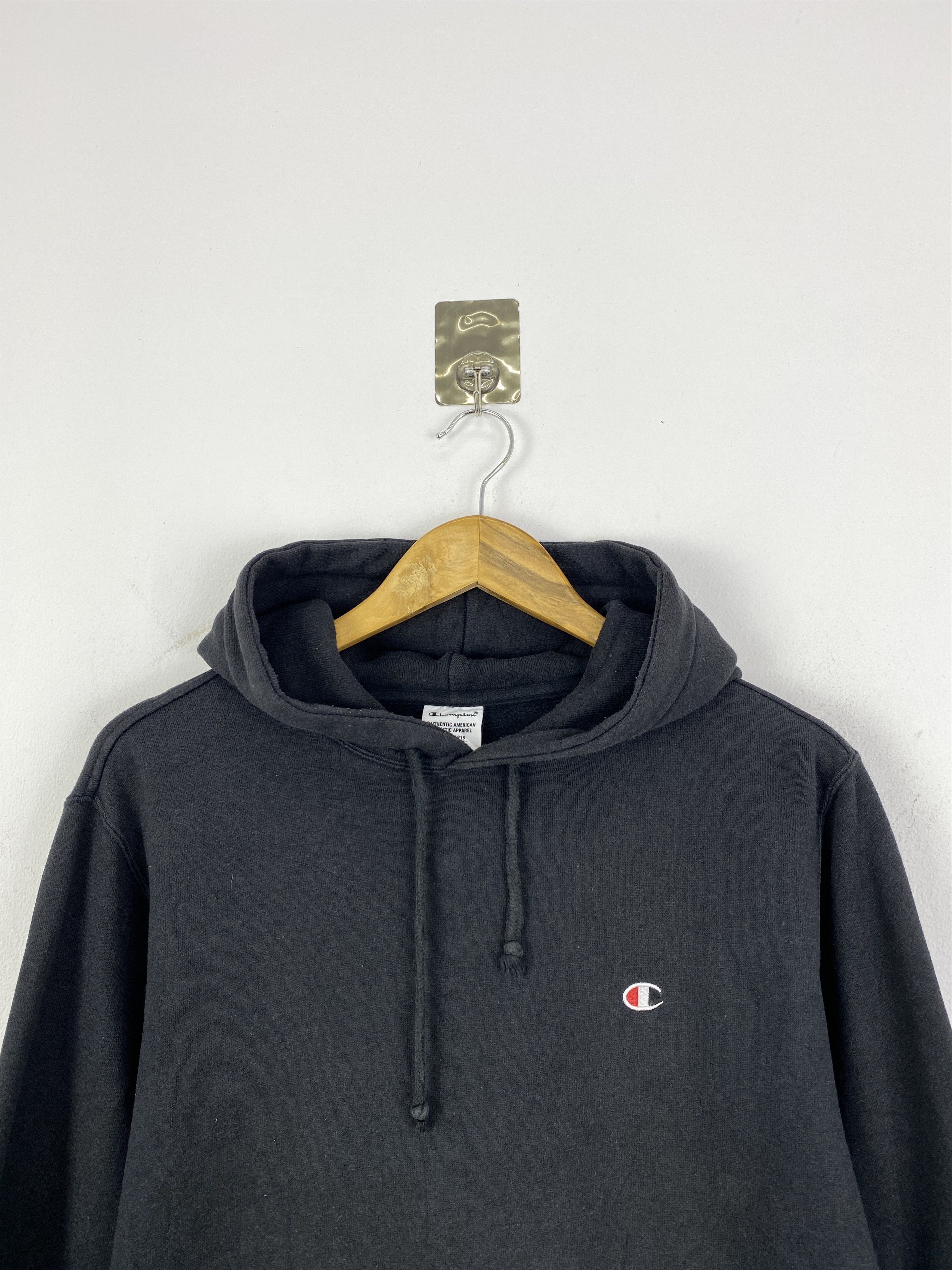 Champion Vintage Champion Pullover Plain Hoodie SH0235 Size US M / EU 48-50 / 2 - 2 Thumbnail