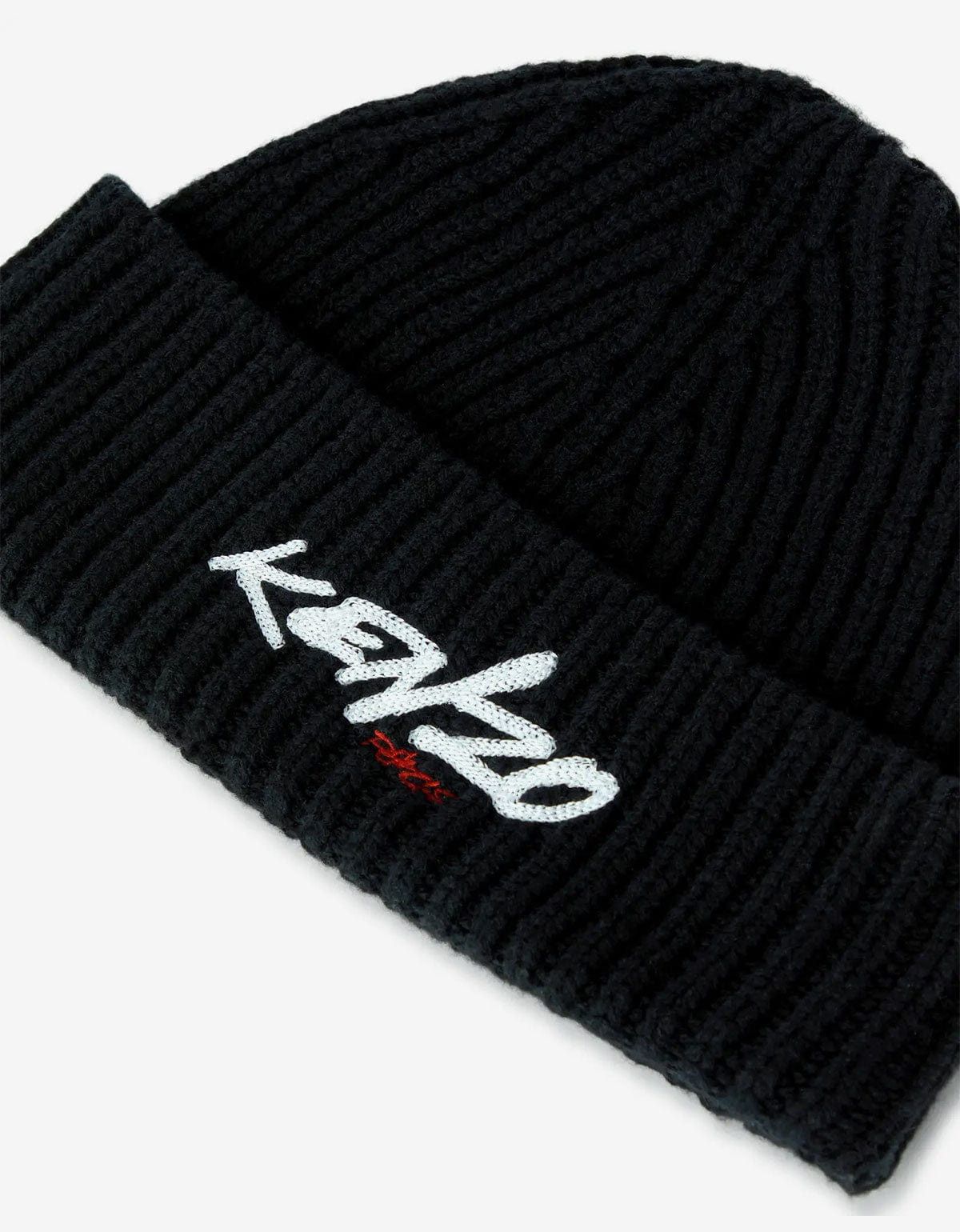 Kenzo Kenzo x Futura 2000 Black Beanie Hat Size ONE SIZE - 4 Thumbnail