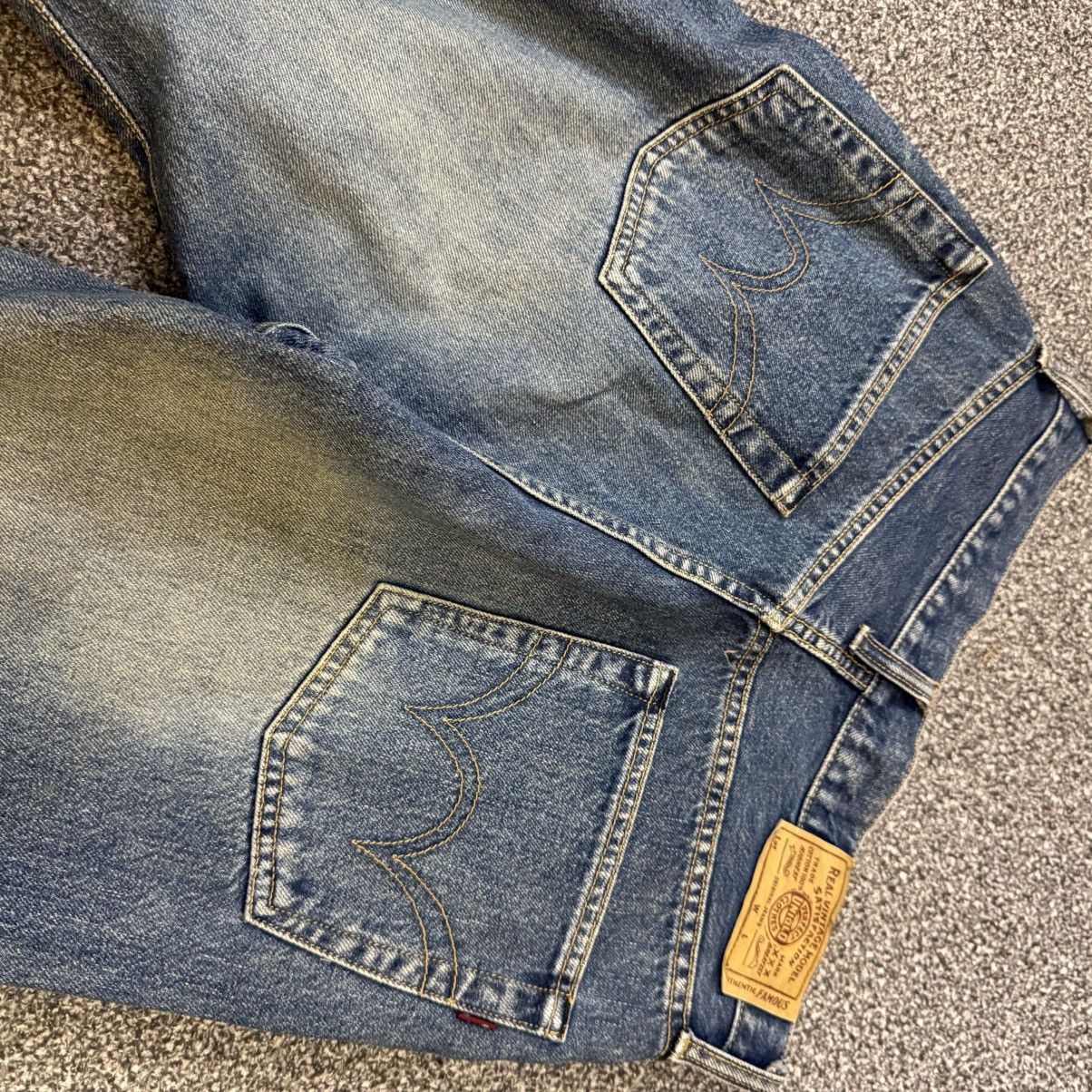 Undercover × Uniqlo 🔥🇯🇵 Vintage Rare Japanese Uniqlo Famous Faded Denim Size US 28 / EU 44 - 6 Thumbnail