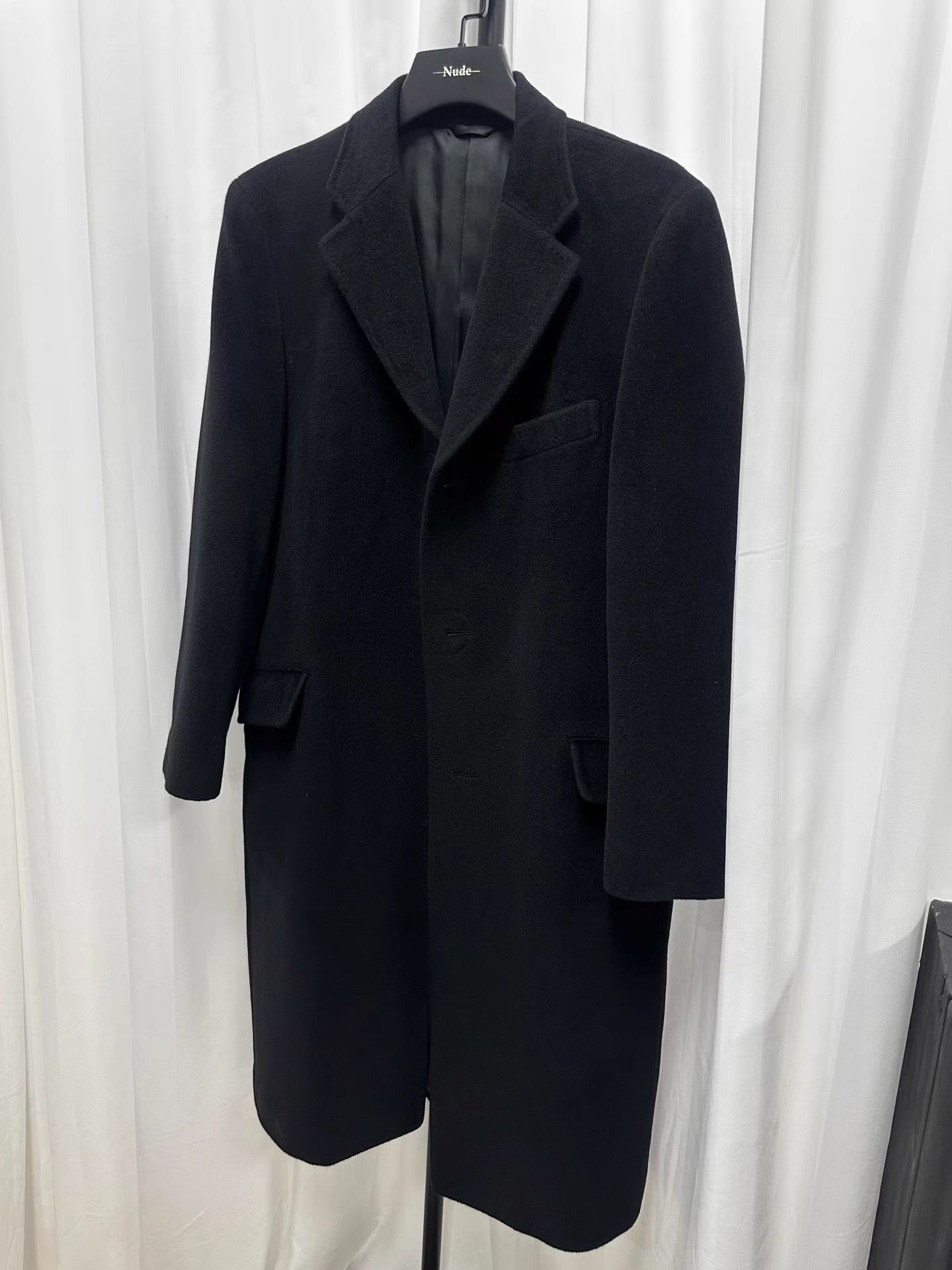 Yohji Yamamoto A.A.R Yohji Yamamoto Mohair Wool Blend Coat K20 Size US M / EU 48-50 / 2 - 2 Thumbnail