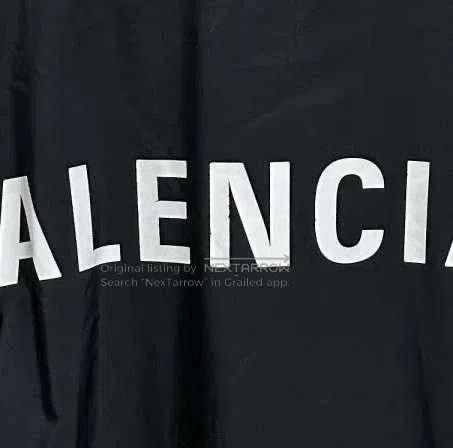 Balenciaga Balenciaga Black Back Logo Long Coat. Size US XS / EU 42 / 0 - 7 Thumbnail