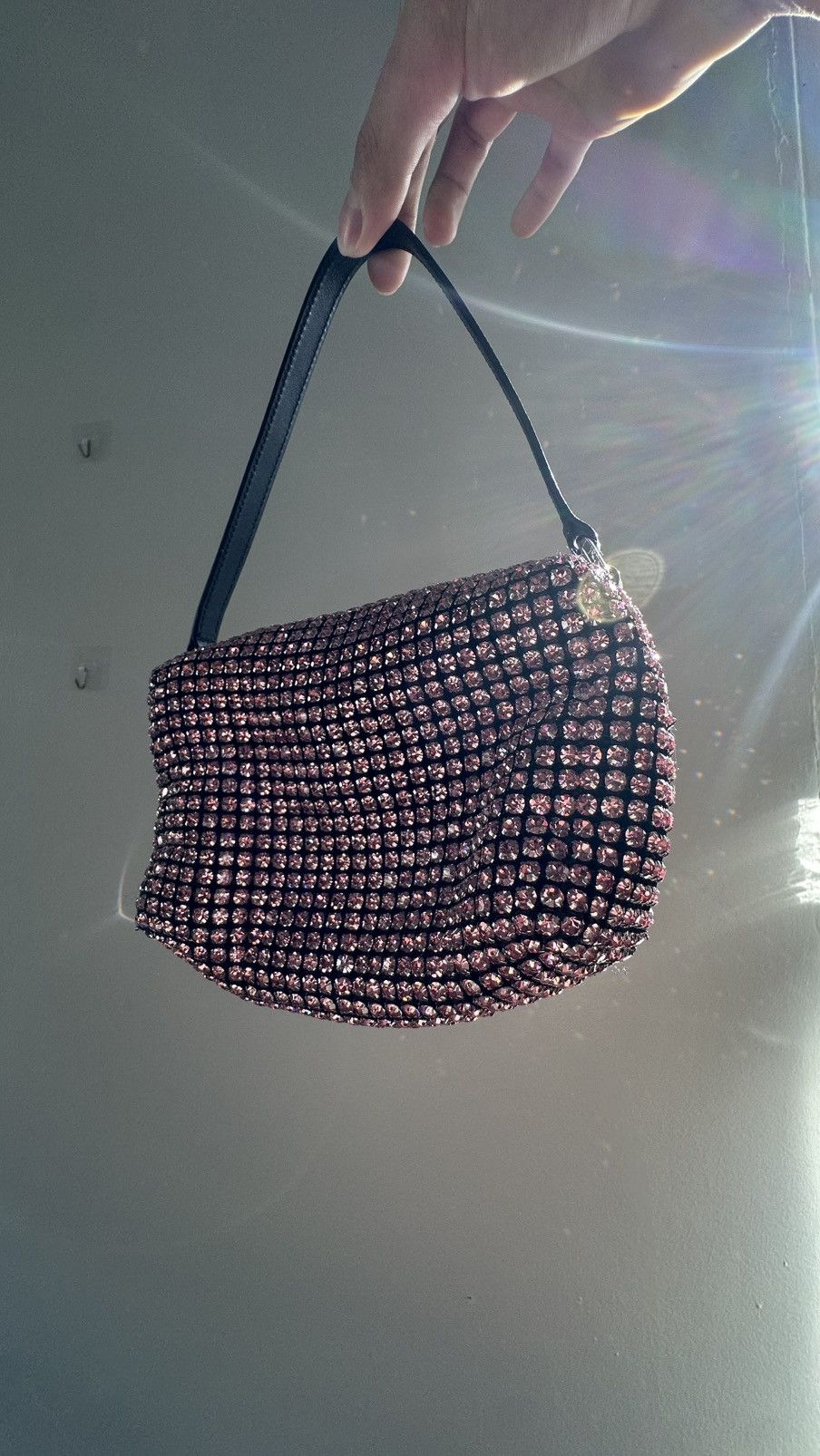 Alexander Wang Pink bedazzled AW purse Size ONE SIZE - 2 Thumbnail