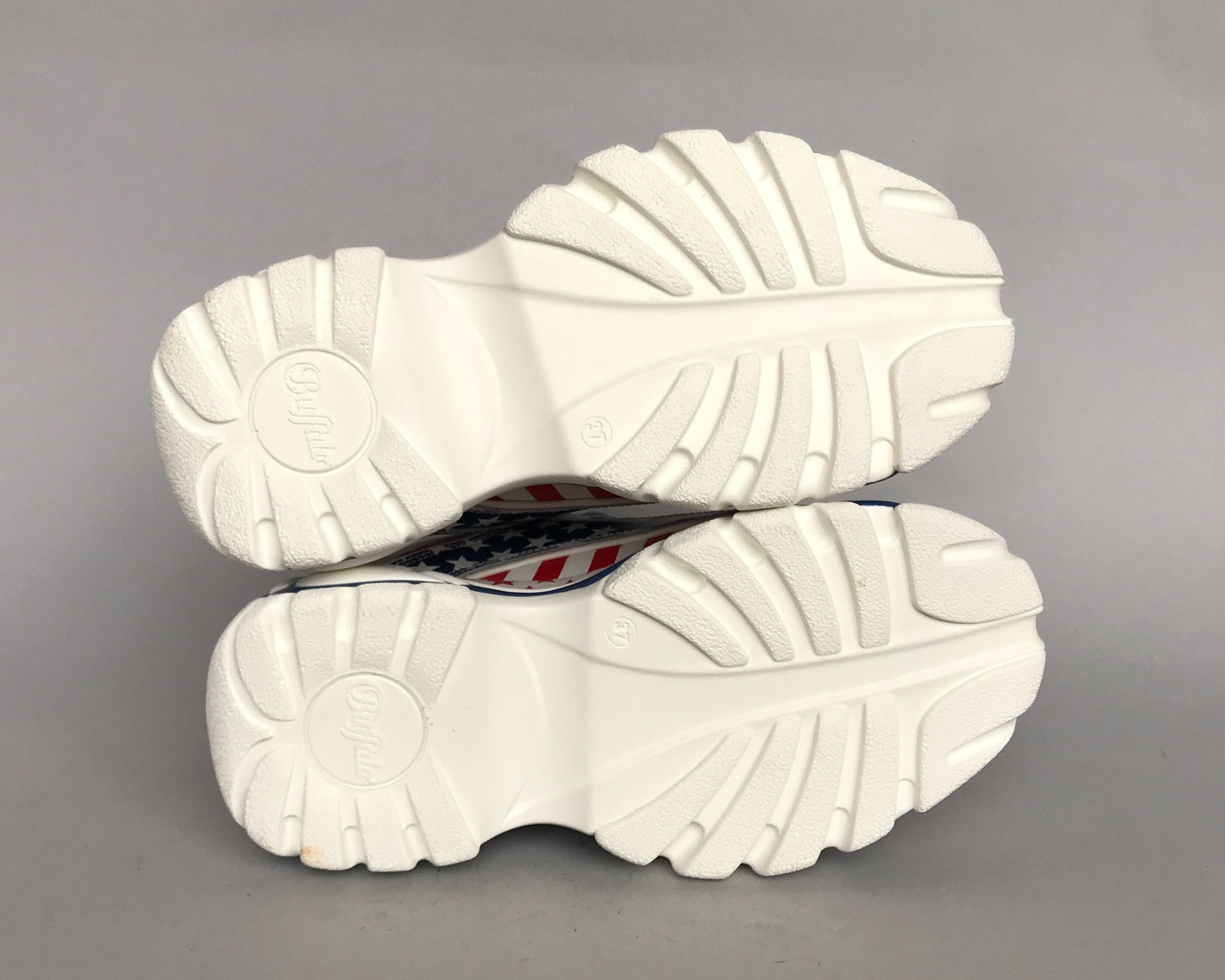 Buffalo London BUFFALO LONDON USA FLAG GORPCORE PLATFORM TRAINERS EU37 UK4 Size US 6.5 / IT 36.5 - 6 Thumbnail