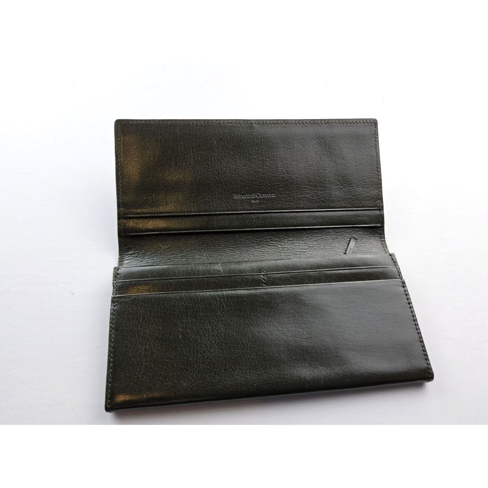 Roberta di Camerino Roberto di Camerino Wallet Bifold Leather Brown Long Full Size Male Men Size ONE SIZE - 5 Thumbnail