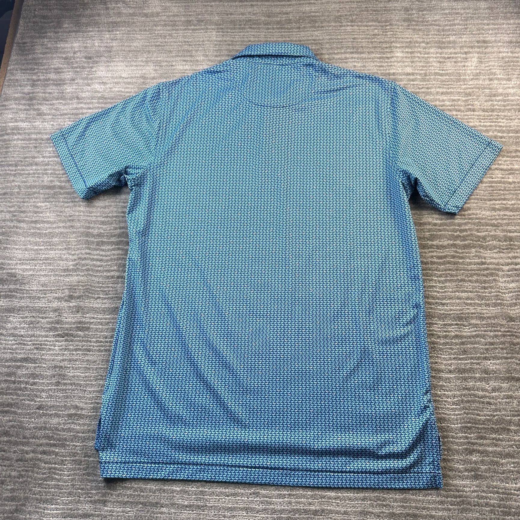 Peter Millar Peter Millar Polo Shirt Mens Medium Blue Summer Comfort All Over Print Dachsund Size US M / EU 48-50 / 2 - 3 Thumbnail