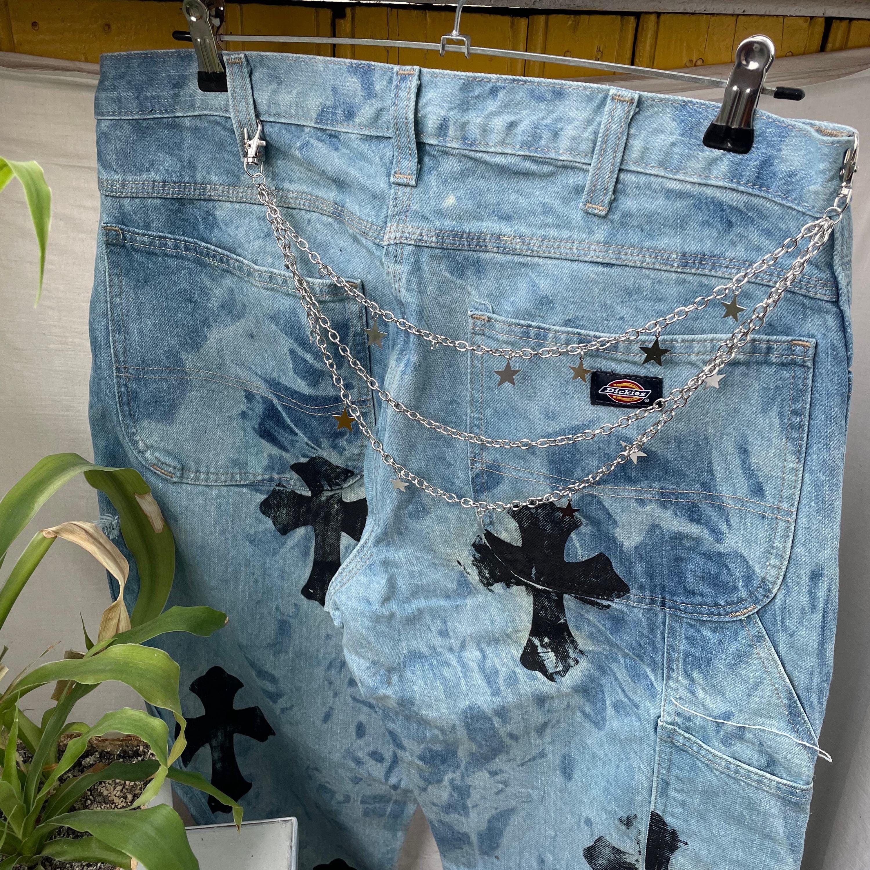 Other Pants Chain star gothic y2k punk grunge eans Wallet Chain Size ONE SIZE - 2 Thumbnail