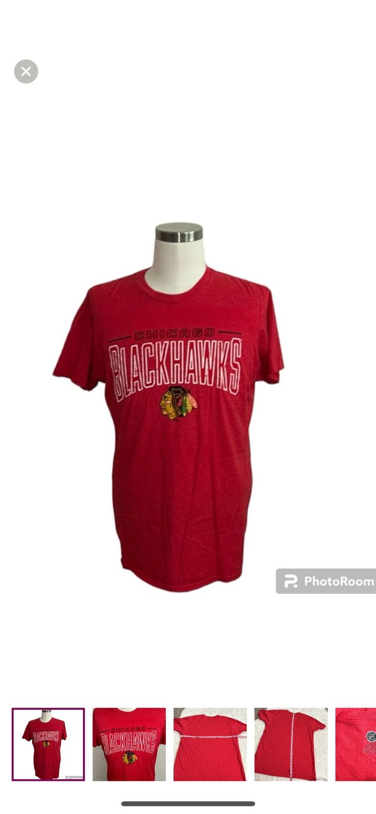 NHL NHL large Chicago Blackhawks short sleeved tee Size US L / EU 52-54 / 3 - 1 Thumbnail