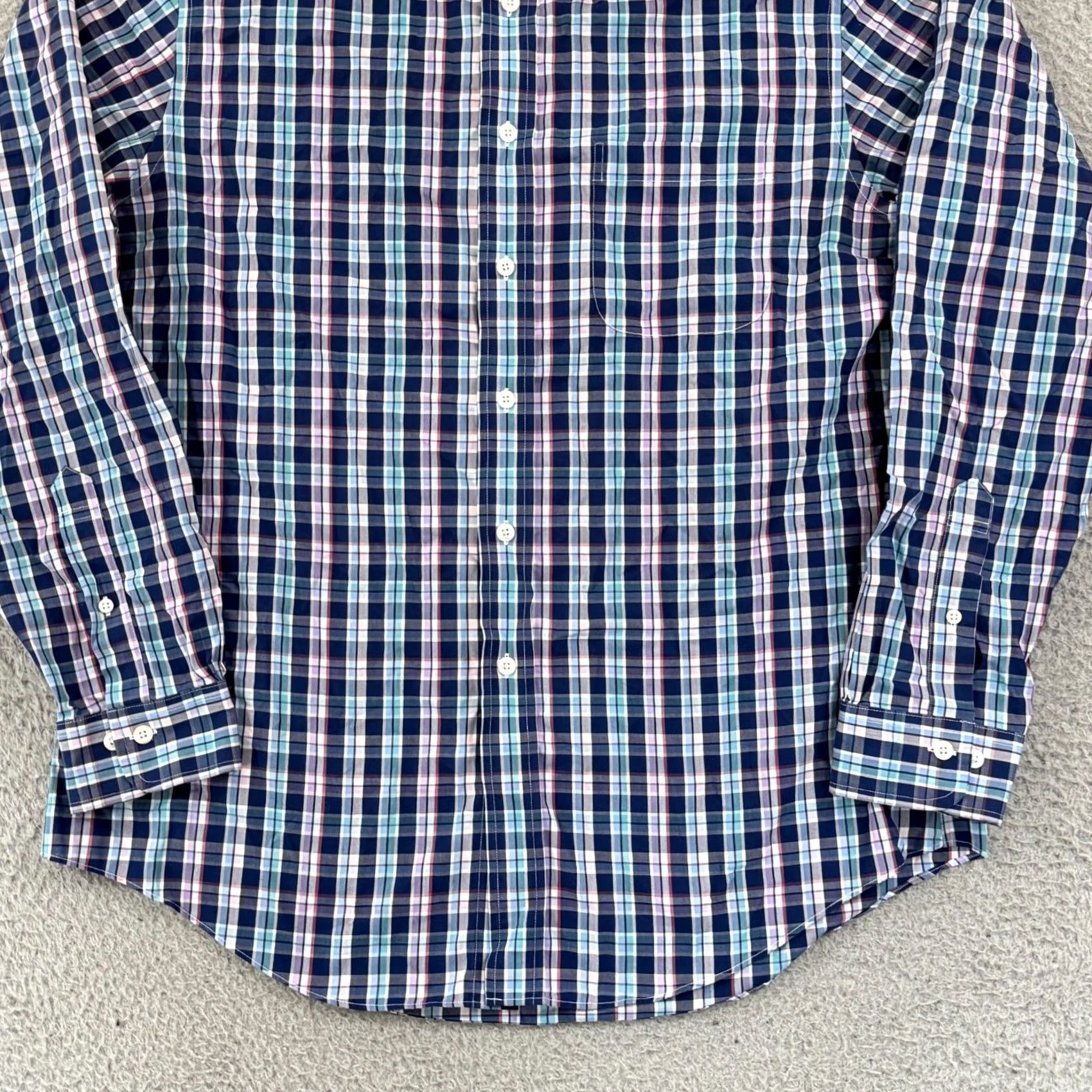 Brooks Brothers Brooks Brothers Regent Shirt Men L Plaid Button Long Sleeve Supima Cotton Preppy Size US L / EU 52-54 / 3 - 3 Thumbnail