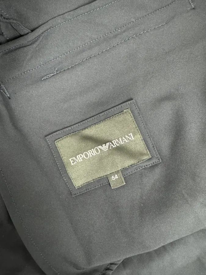 Emporio Armani 2010s Emporio Armani Multi Zip Windbreaker Navy Layered Hooded Jacket Size US M / EU 48-50 / 2 - 10 Thumbnail