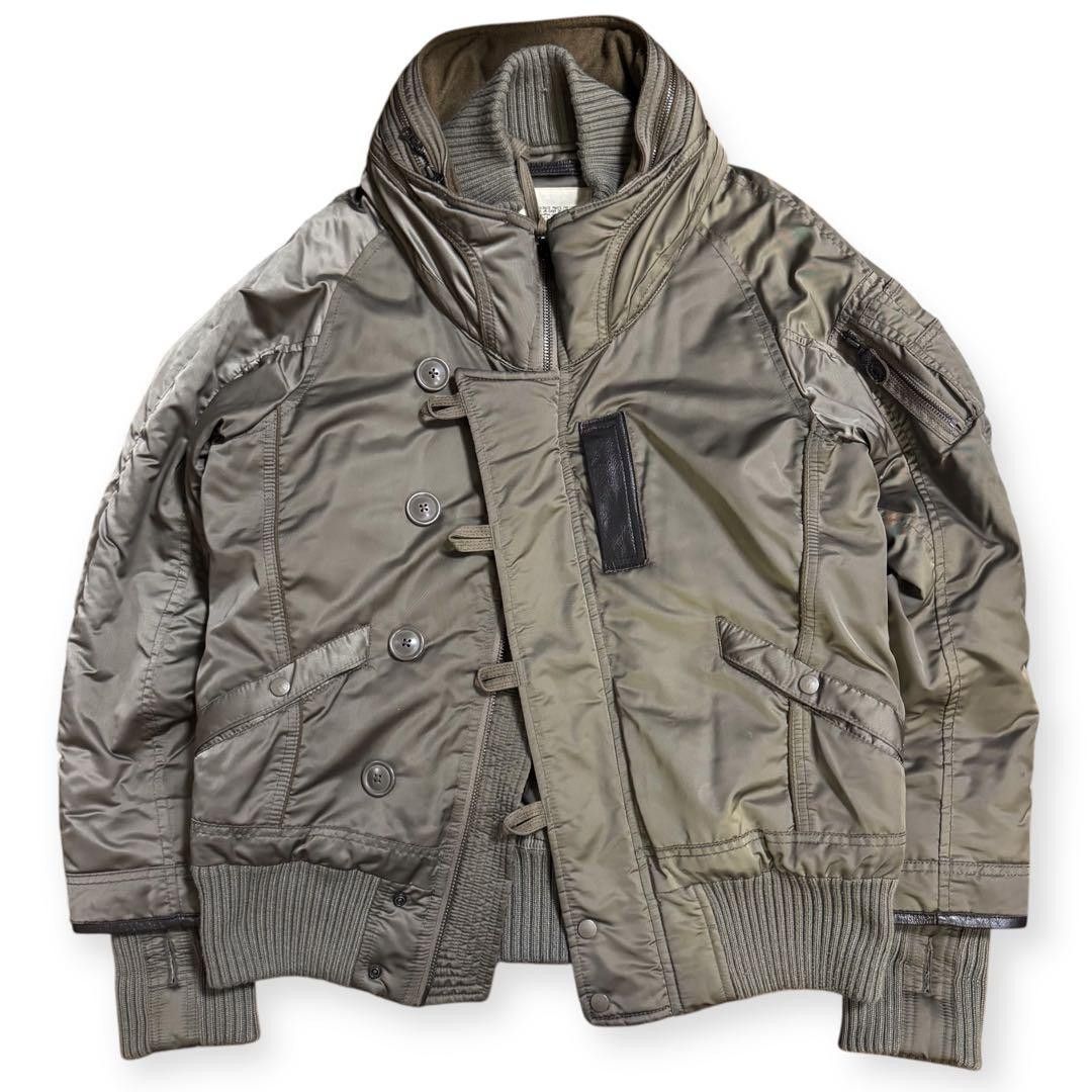 GOA y2k Archive Combination Closet Hooded Blouson 2