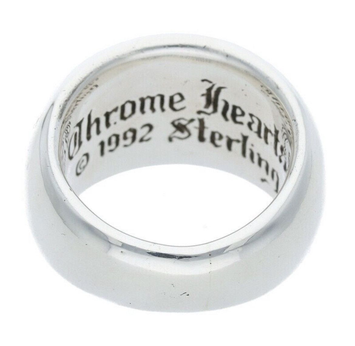 Chrome Hearts Chrome Hearts Seal Stamp Silver Ring Size ONE SIZE - 2 Thumbnail