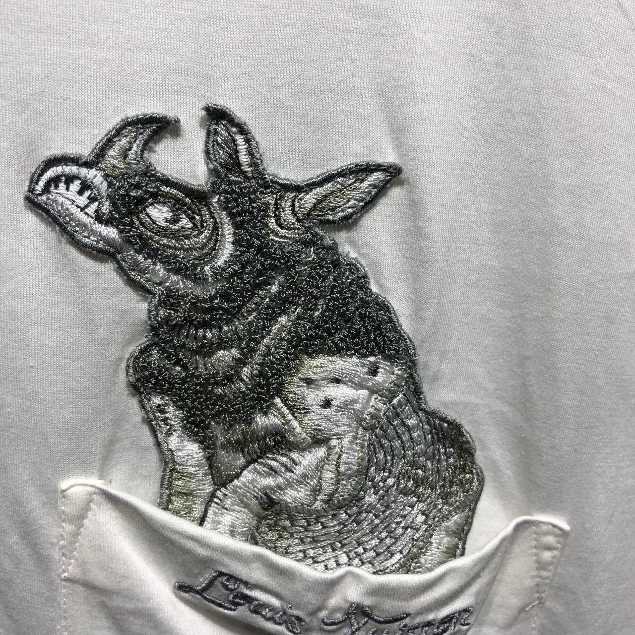 Louis Vuitton Louis Vuitton Rhino Embroidered Tee Size US M / EU 48-50 / 2 - 3 Thumbnail