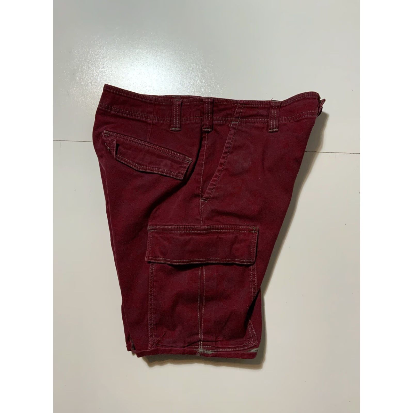 Nike VINTAGE Nike SB Hawthorne Red Camouflage Ripstop Cargo Shorts Sz. 30 Size US 30 / EU 46 - 4 Thumbnail