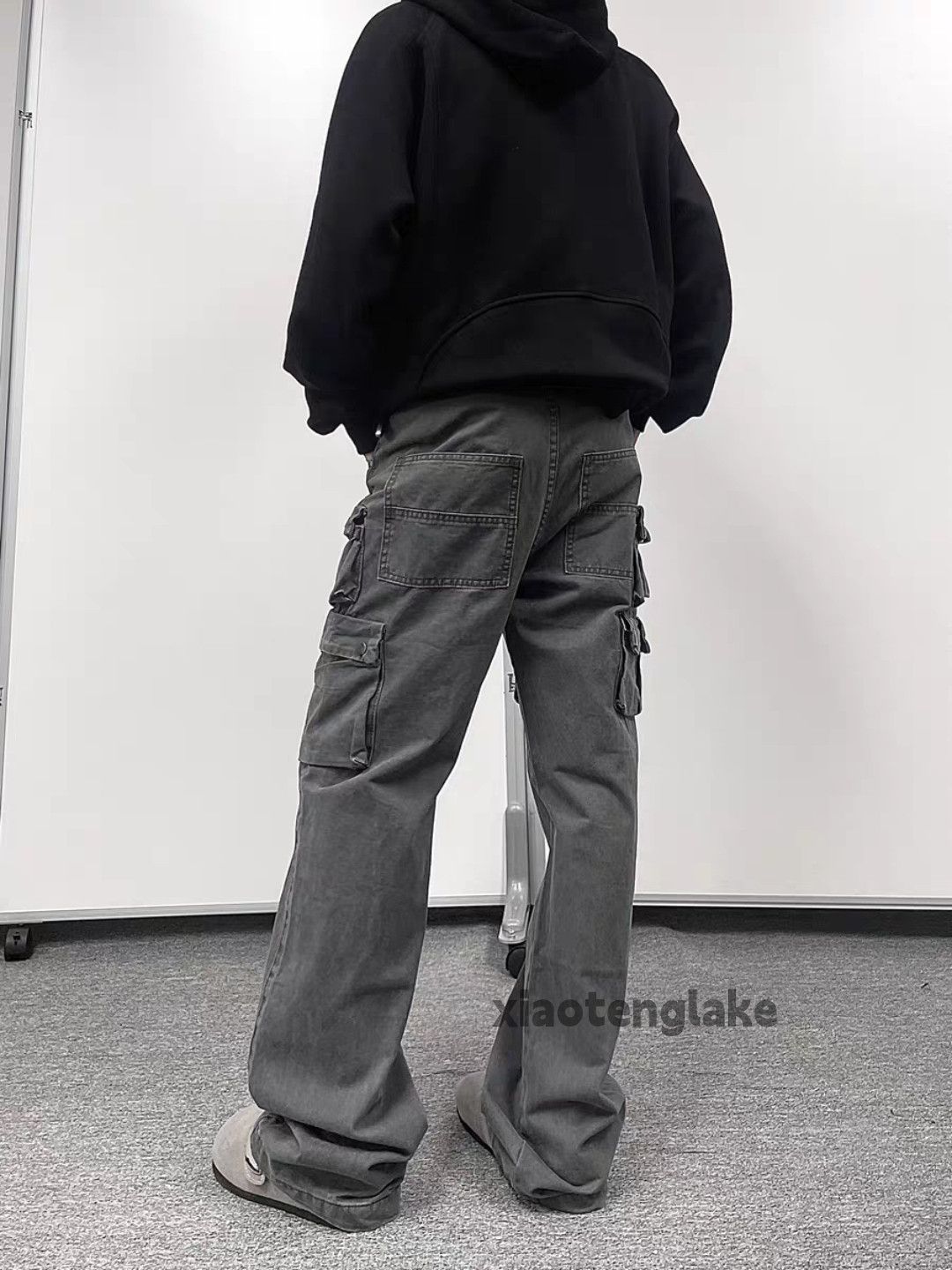 Designer × Japanese Brand × Vintage Utility military loose baggy tactical flared cargo pants Size US 32 / EU 48 - 2 Thumbnail
