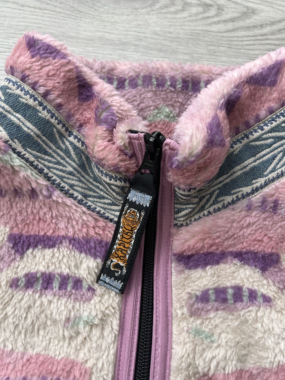 Kapital Kapital Ashland Stripe and Bone Fleece Jacket 3 Medium M Size US M / EU 48-50 / 2 - 3 Thumbnail