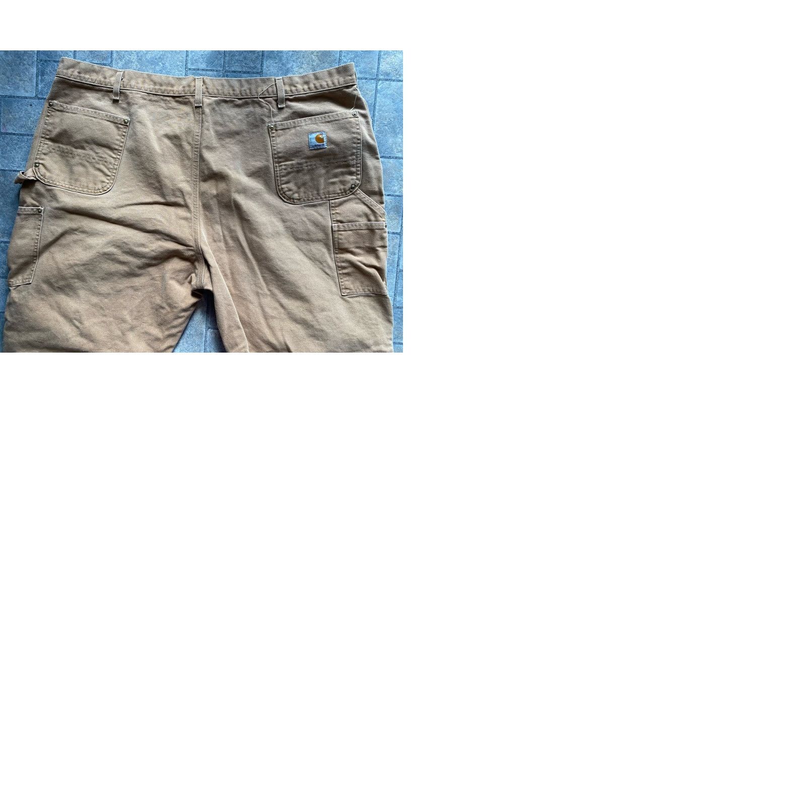 Carhartt VINTAGE Carhartt B01 BRN Men’s Double Knee Pants 50x30 Brown Mens Pants Brown 50 30 Big & Tall Inseam 30 Size US 34 / EU 50 - 9 Thumbnail
