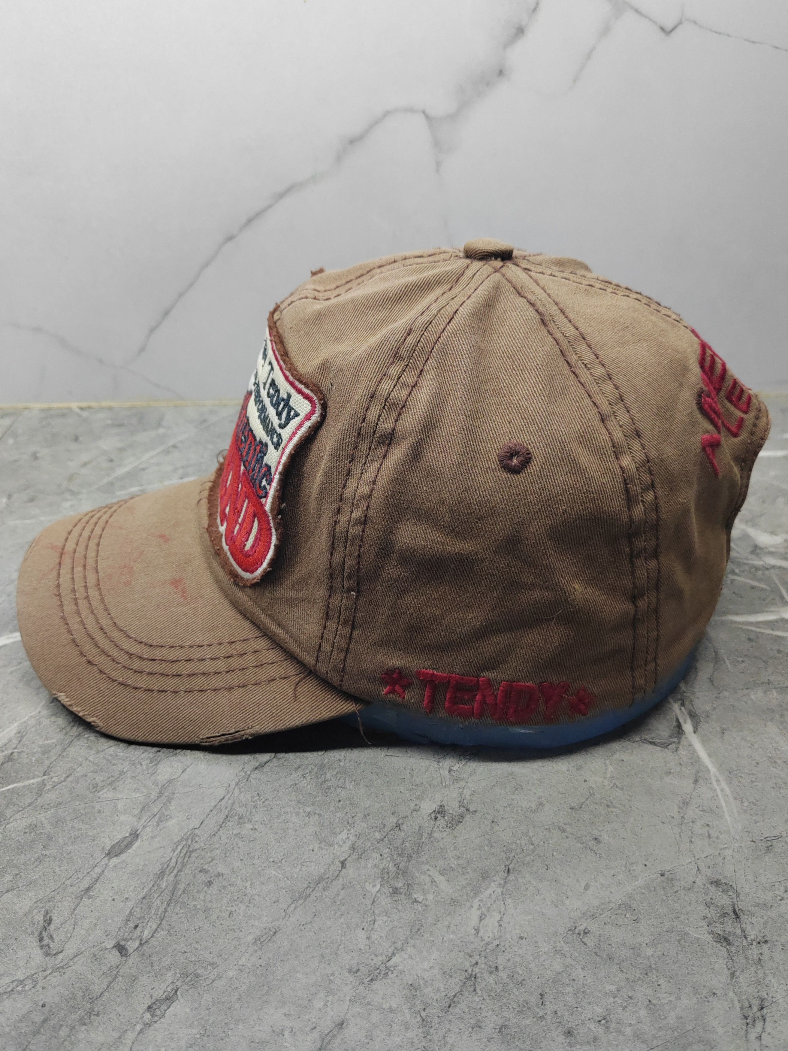 Vintage Vintage American Lagend Distressed Style Cap Hat Size ONE SIZE - 4 Thumbnail