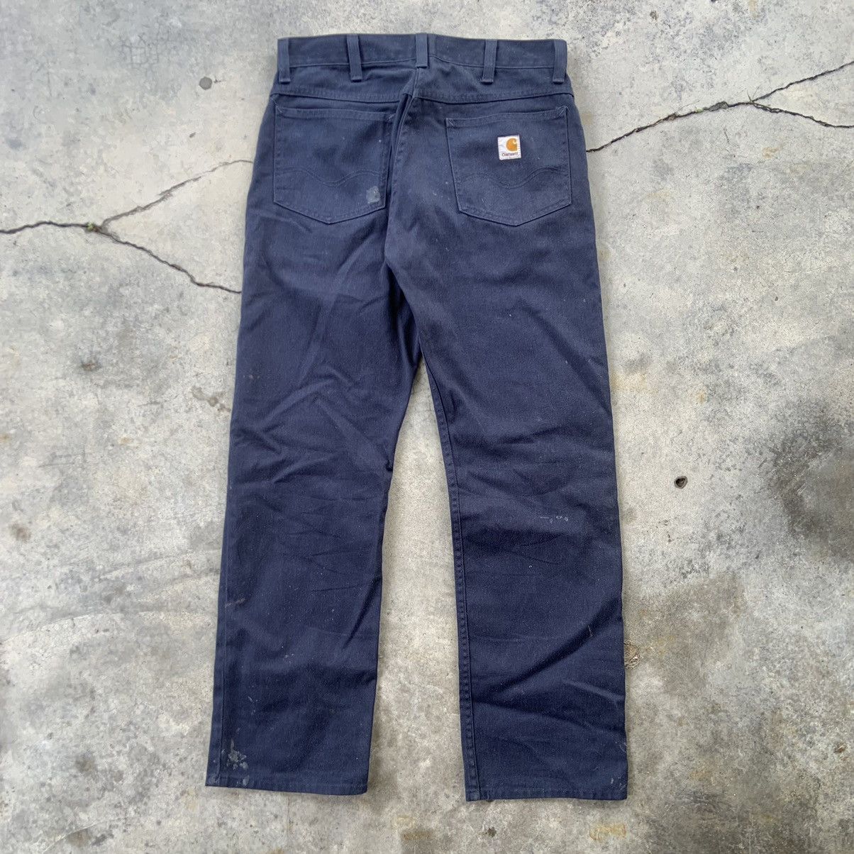 Carhartt W32” Carhartt Carpenter Pants Navy Blue Size US 32 / EU 48 - 1 Thumbnail
