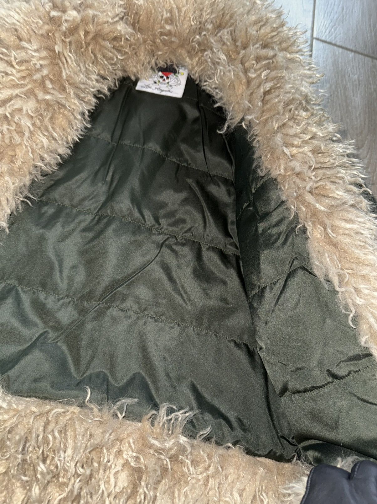 Ed Hardy Ed Hardy Phoenix Fur Jacket Size L / US 10 / IT 46 - 10 Thumbnail