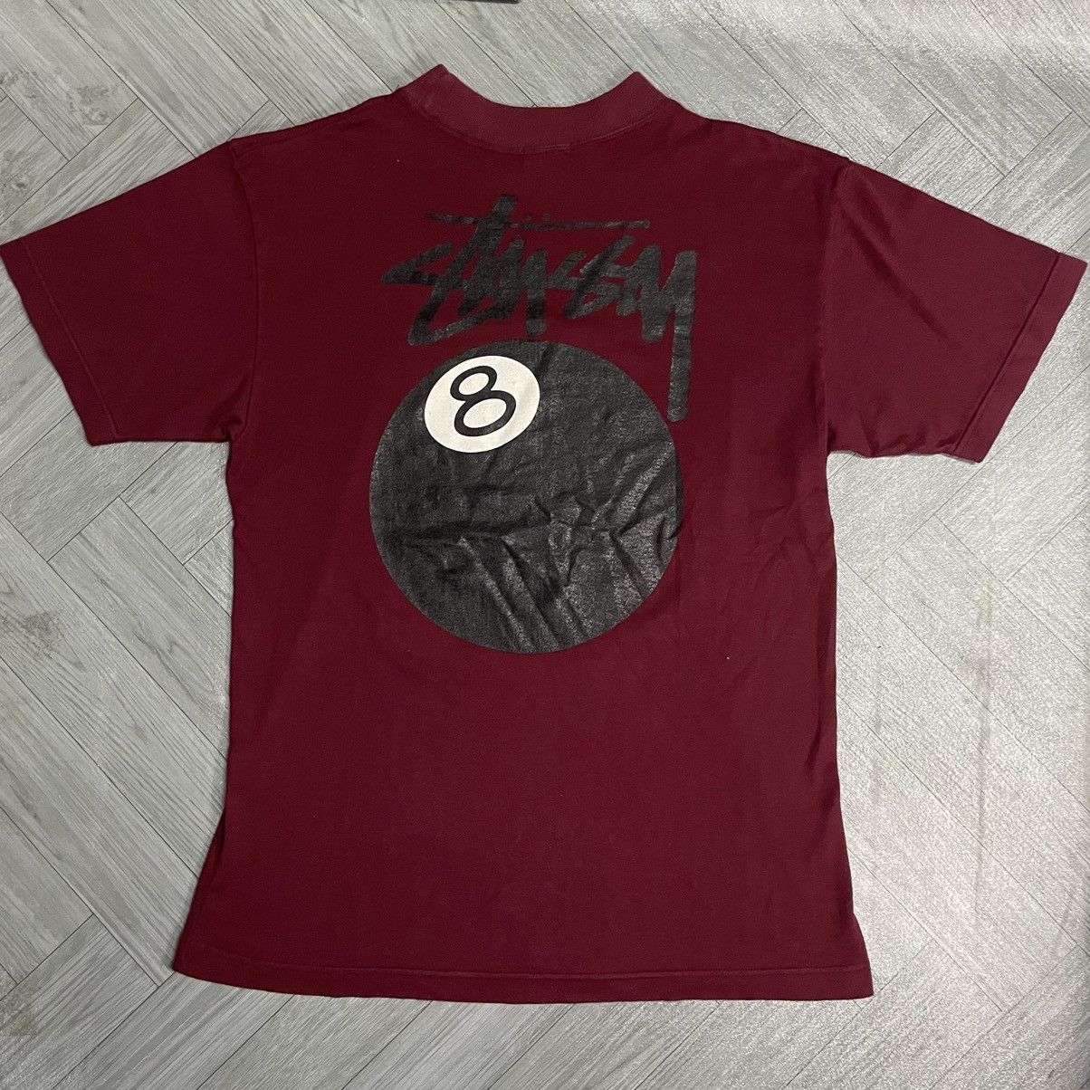 Stussy × Vintage stussy og mocneck 8 ball 80s Size US M / EU 48-50 / 2 - 1 Thumbnail