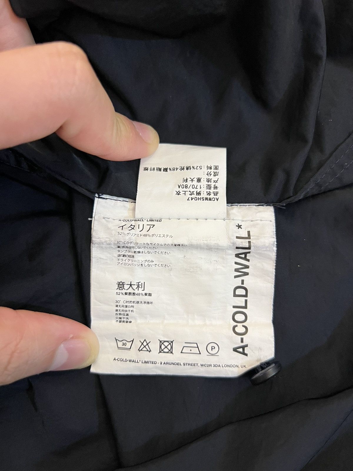 ACW* Technical Vacation Shirt Navy