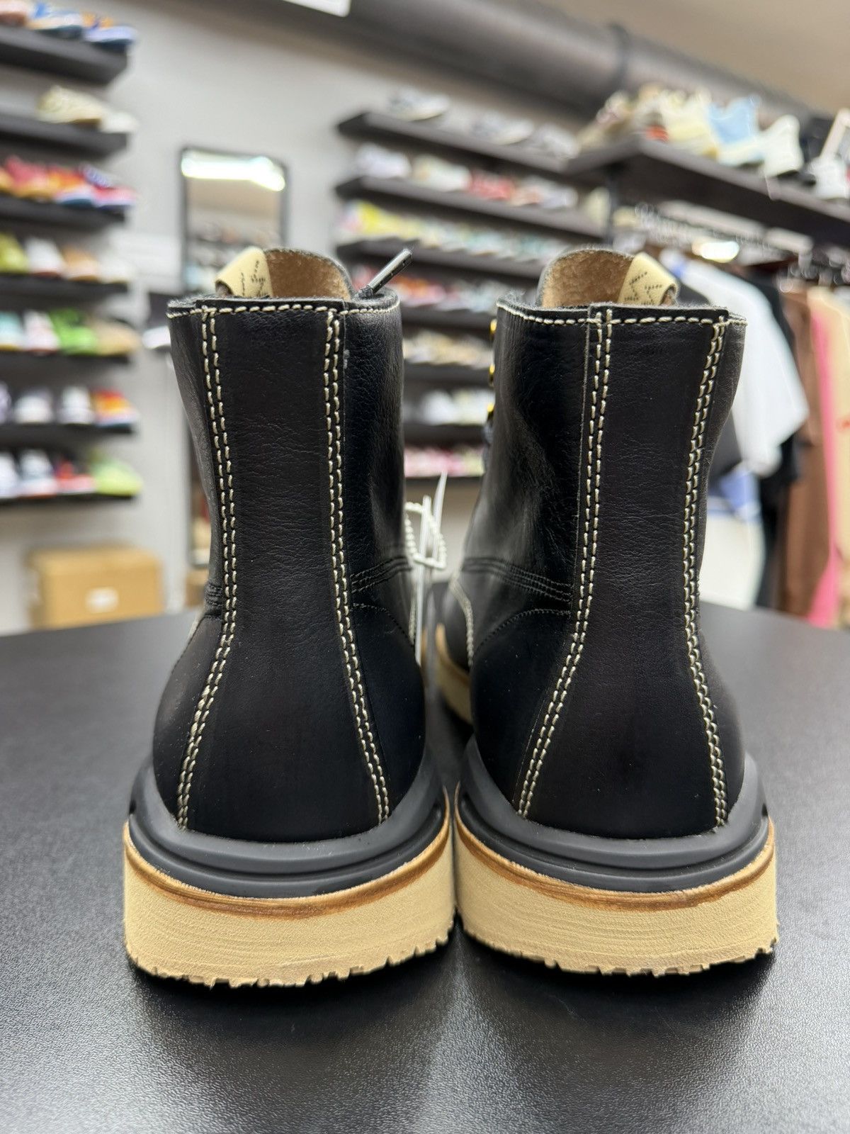 Visvim Size 10 - Visvim Virgil Boots Cap Folk Black Brand New! Size US 10 / EU 43 - 4 Thumbnail