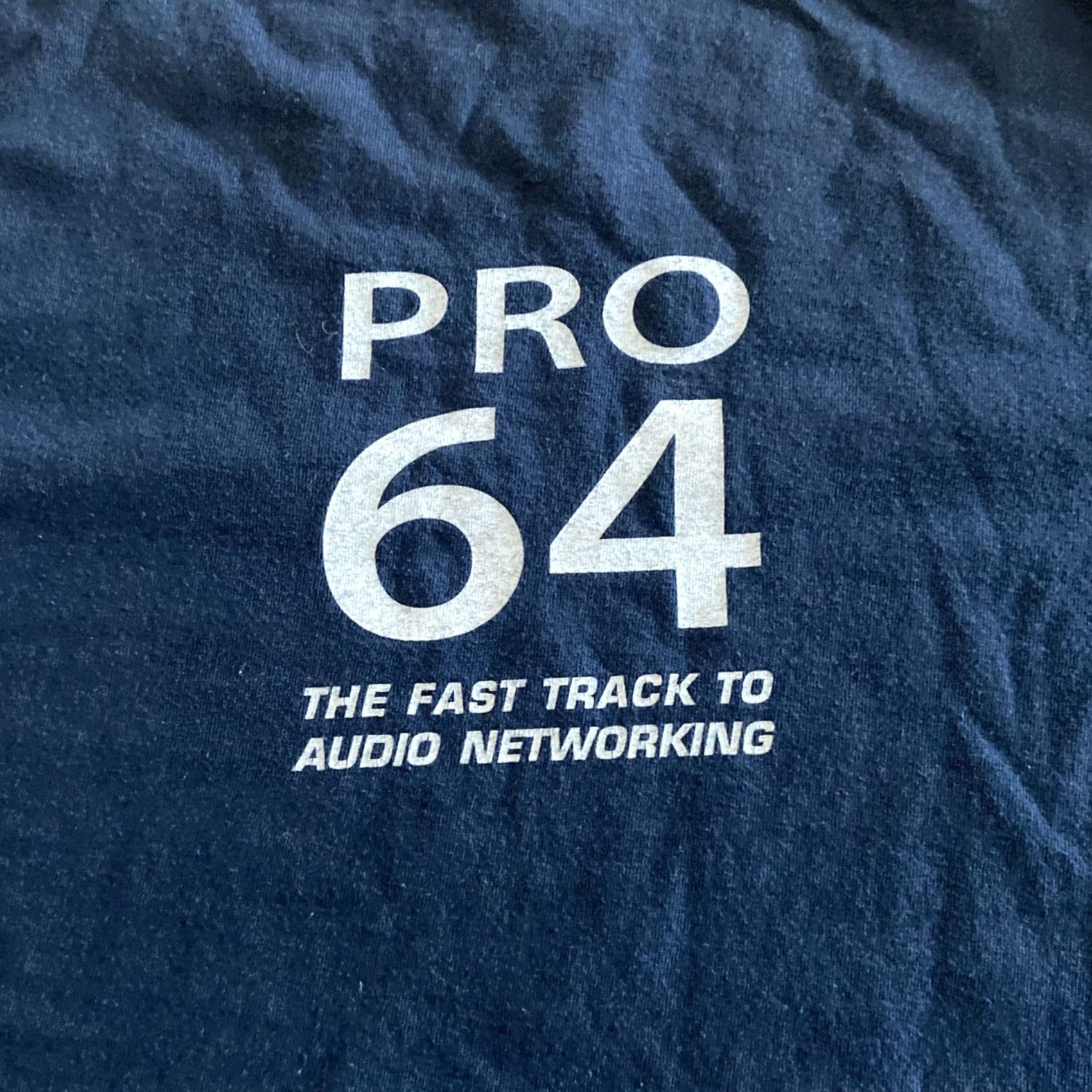Vintage VINTAGE Aviom Pro64 Promo Shirt Sound Technology Medium 2000s M & M Men's Short Sleeve Blue T-Shirt Mens 2000s Size US M / EU 48-50 / 2 - 7 Thumbnail