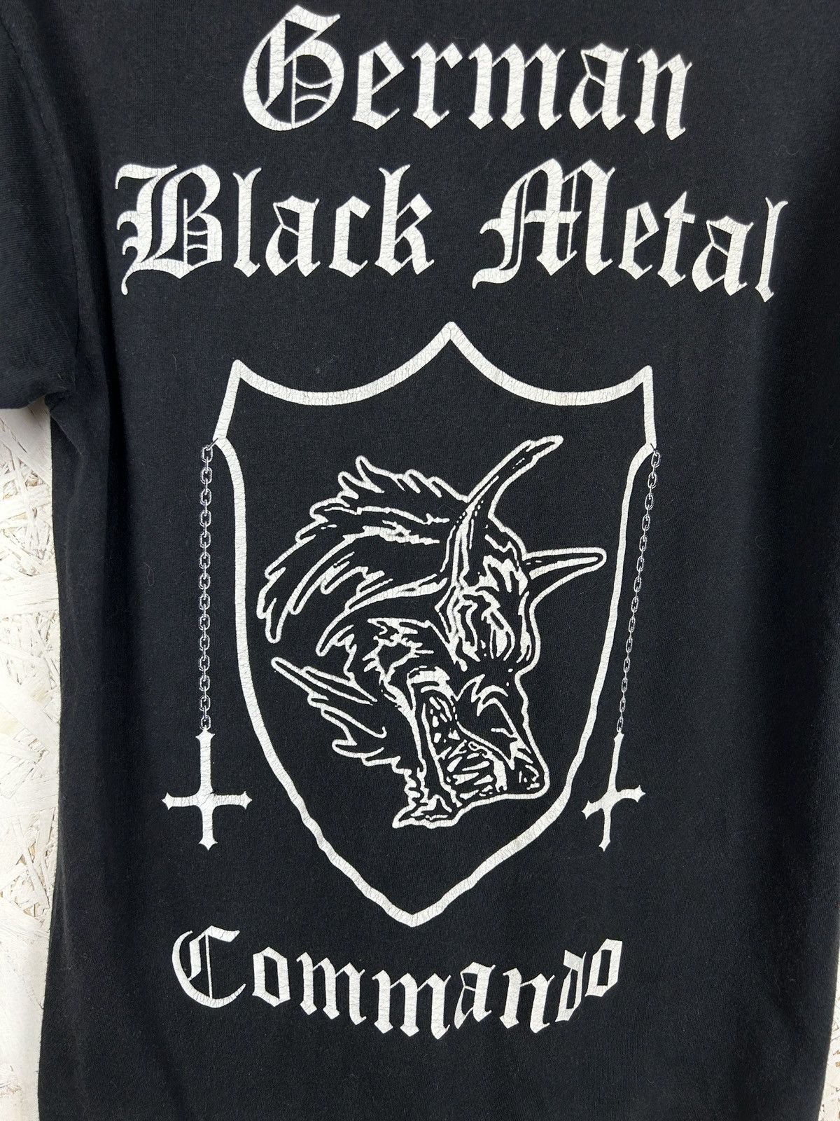 Band Tees Vintage Nargaroth Black Metal Ist Krieg Band T-Shirt Black M Size US M / EU 48-50 / 2 - 6 Thumbnail