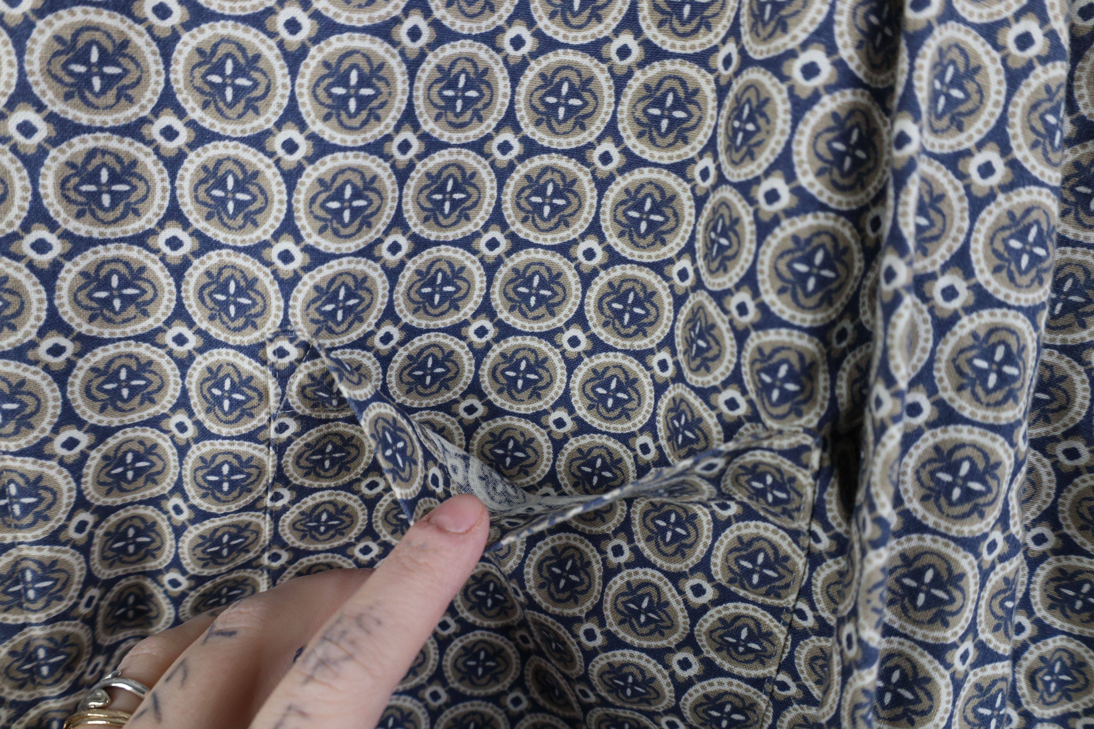 Vintage Vintage 90s Streetwear Collared Button Down Shirt Cotton Size US XL / EU 56 / 4 - 4 Thumbnail