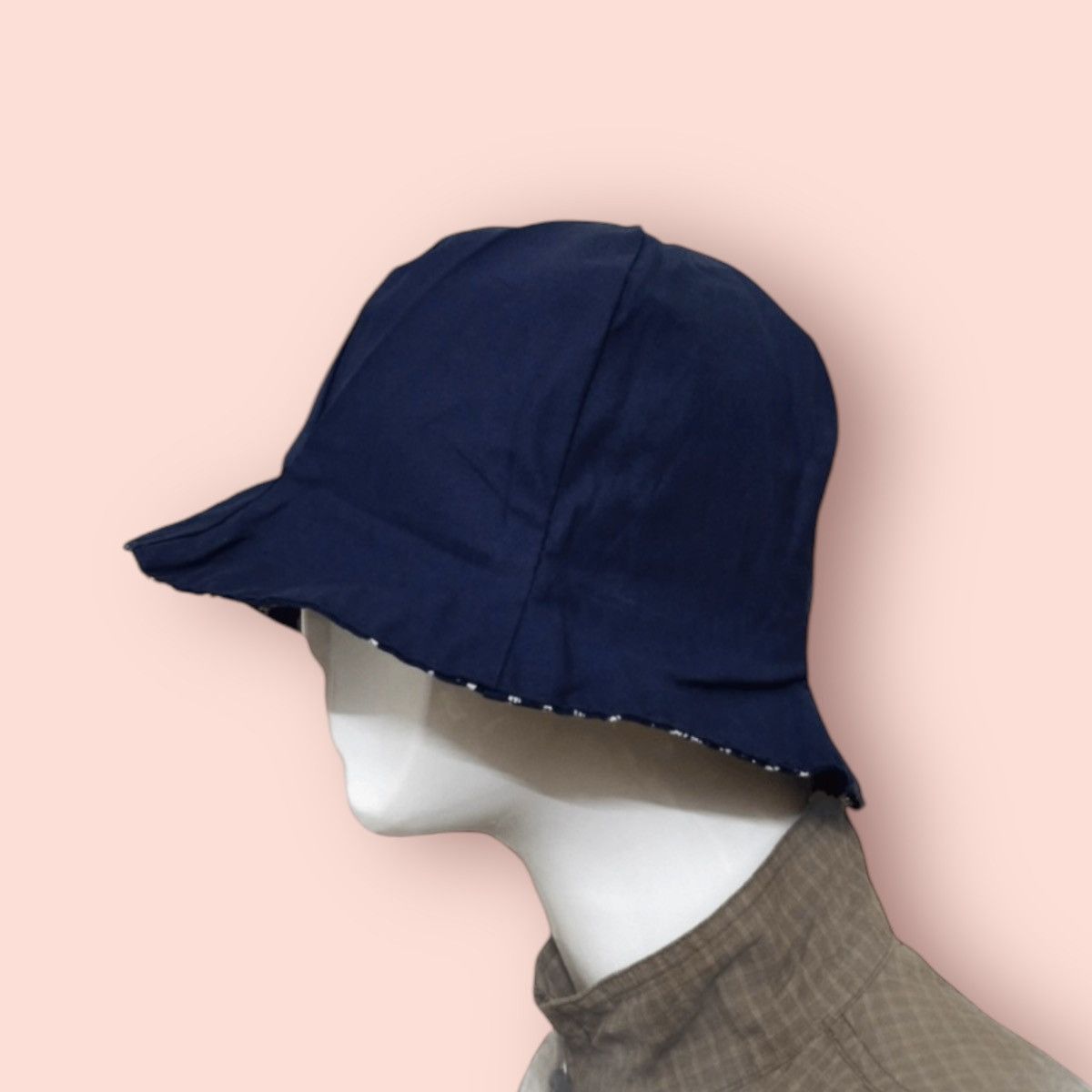 Vintage VINTAGE REVERSIBLE 6 PANELS BUCKET HAT Size ONE SIZE - 2 Thumbnail