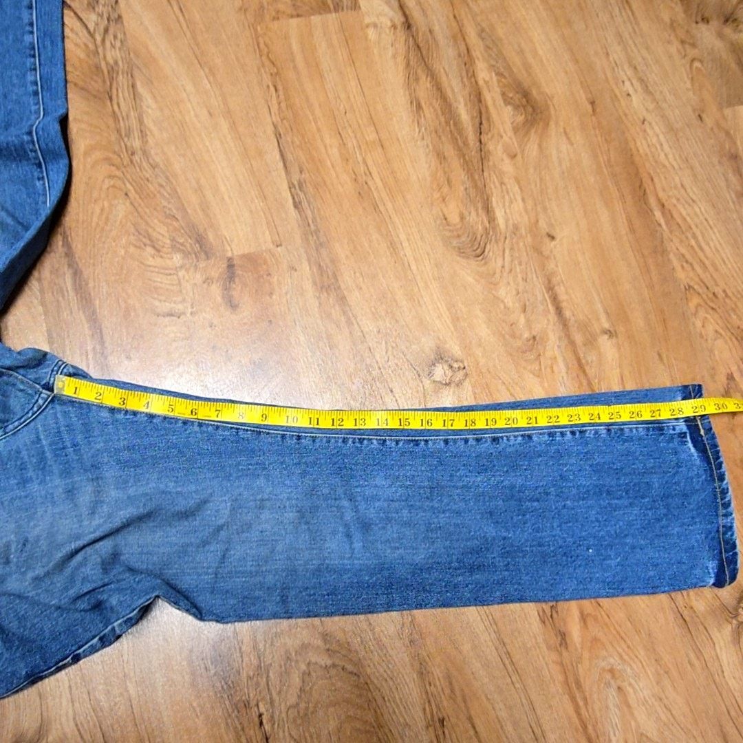 Ocean Pacific Vintage OP Ocean Pacific Bootcut Jeans Mens 36x30 2000s Y2K Size US 36 / EU 52 - 11 Thumbnail