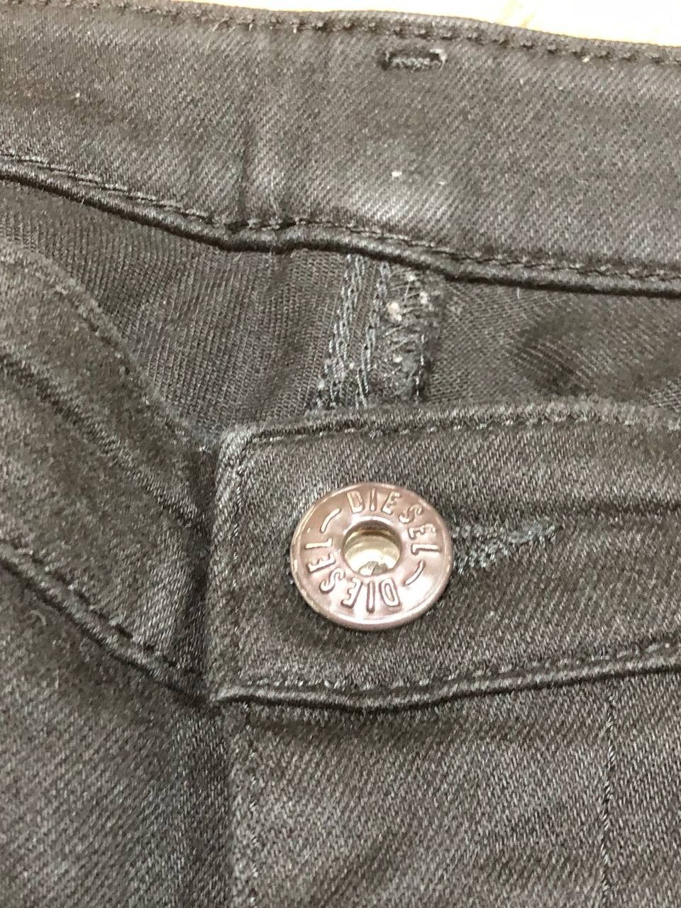 Diesel DIESEL black jeans vintage Y2K stretch super slim-skinny Size 30" / US 8 / IT 44 - 7 Thumbnail
